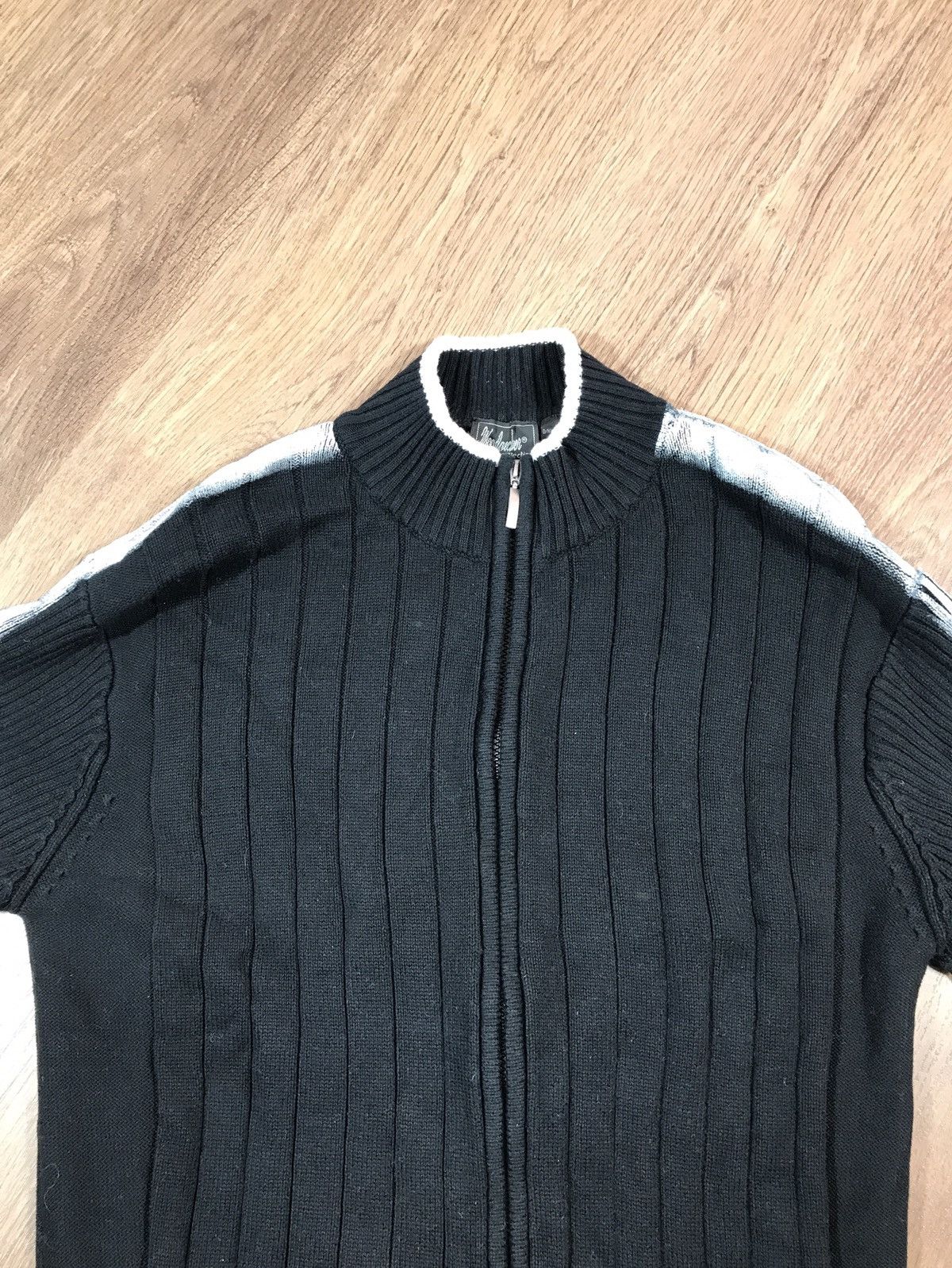 Japanese Brand × Vintage Vintage Knit Striped Sweater Y2K Effect Size US L / EU 52-54 / 3 - 3 Thumbnail