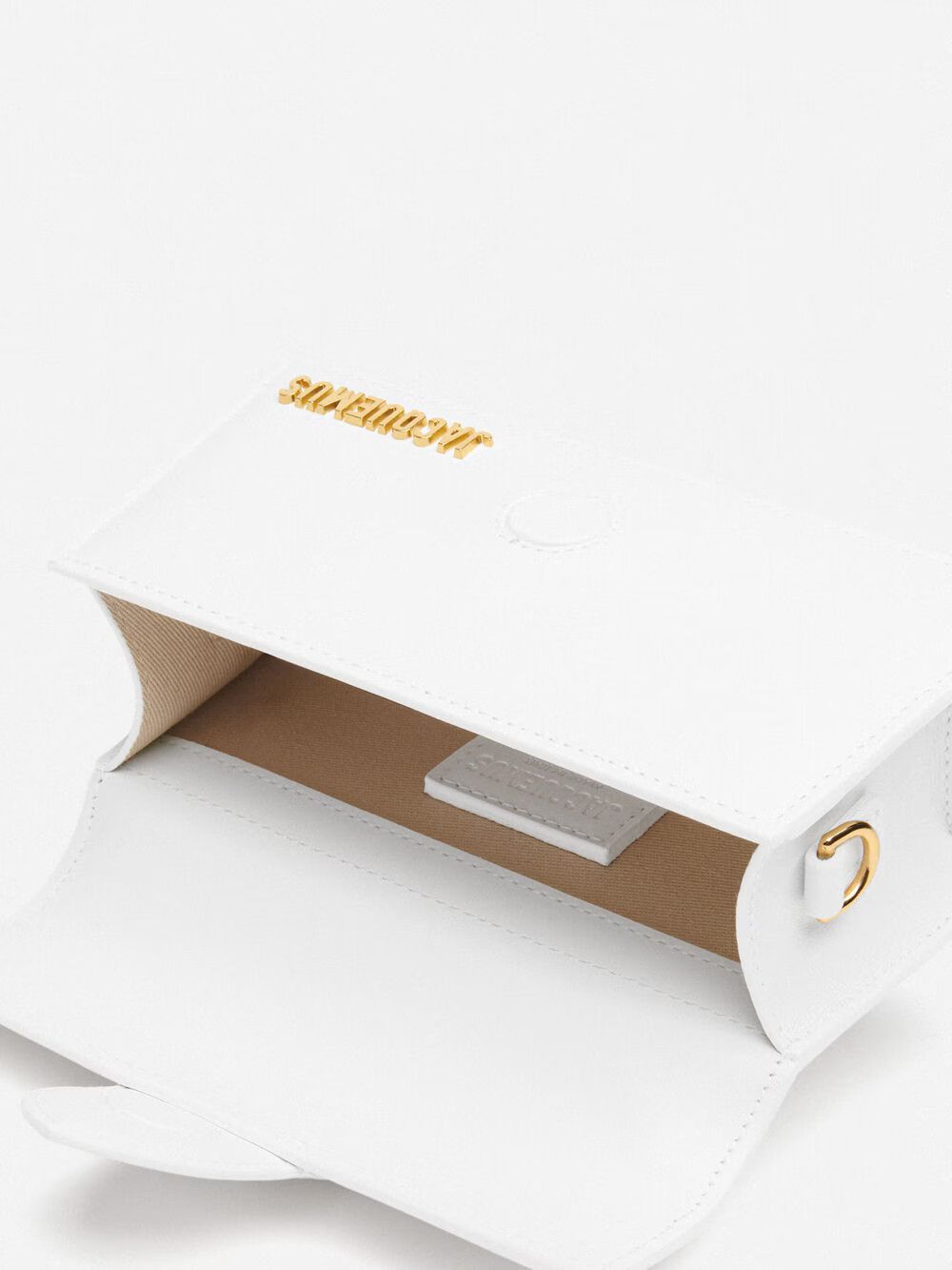 Jacquemus o1la1rc1a0925 Size: OS / Le Bambino Bag in White Size ONE SIZE - 5 Thumbnail