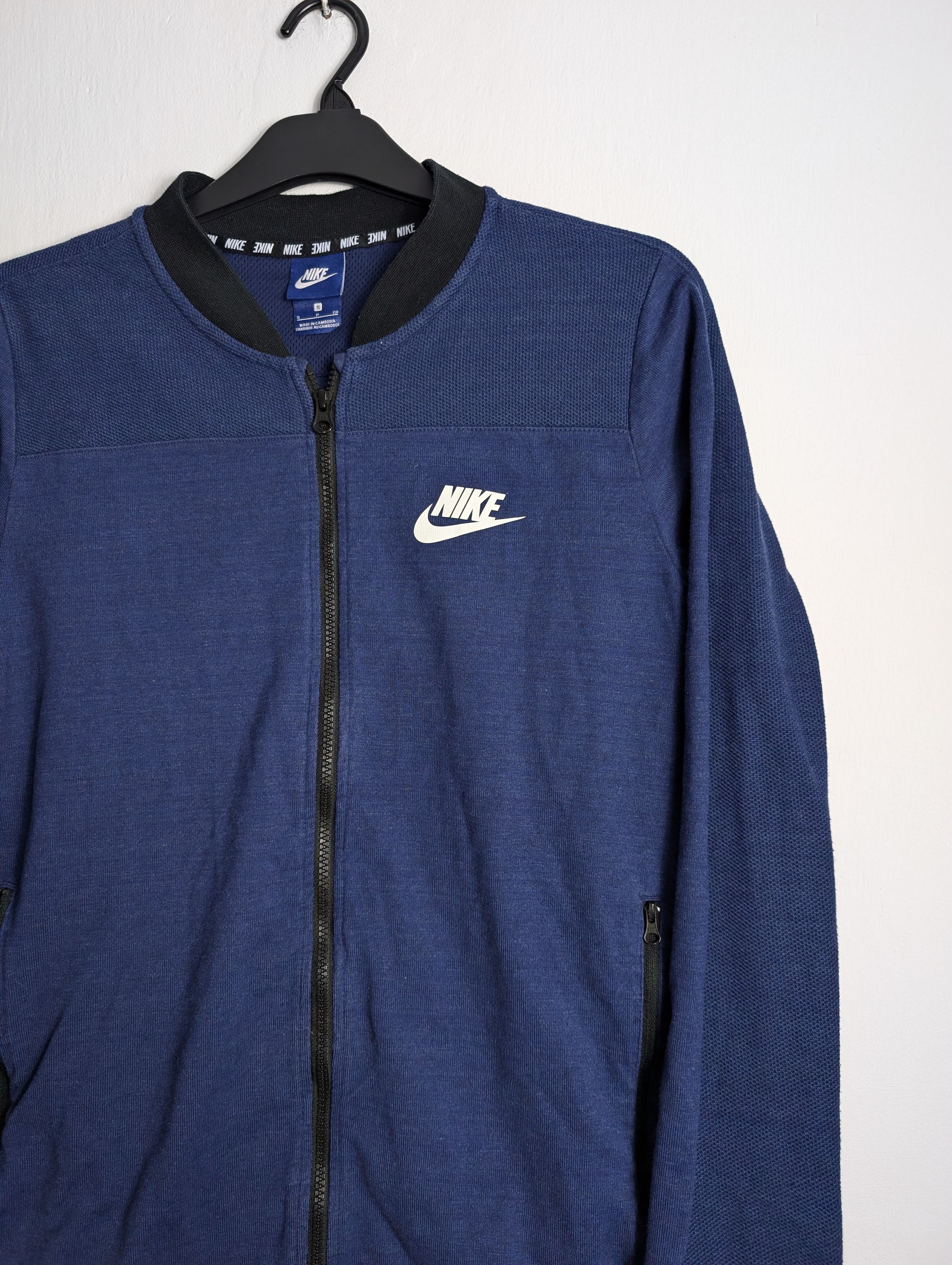 Nike Nike Tracksuit Top Jacket Navy Size US S / EU 44-46 / 1 - 2 Thumbnail