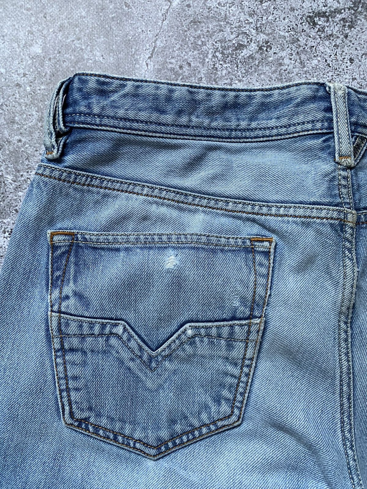 Diesel × If Six Was Nine × Japanese Brand 🔥VNTG Diesel Denim ashed baggy jeans Le Grand Bleu (L.G.B.) Size US 33 - 3 Thumbnail