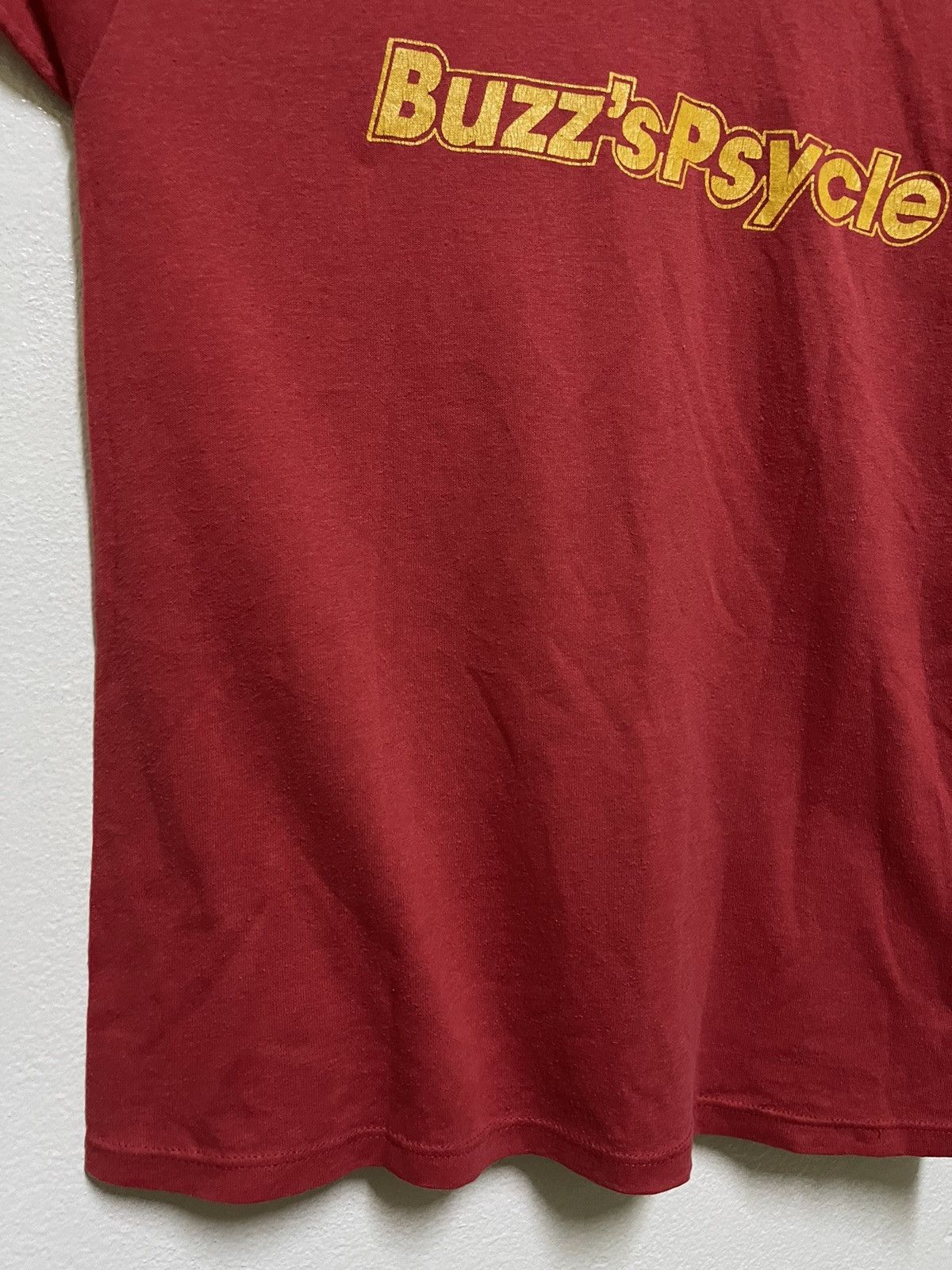 Vintage Vintage Buzz's Psycle T Shirt Motor Racing Size US M / EU 48-50 / 2 - 12 Thumbnail