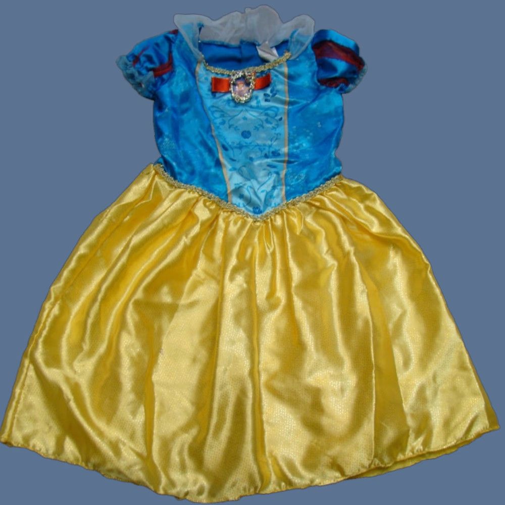 Disney Disney Princess Snow White Costume Dress Up Girls Size Small 6-6X Yellow Size ONE SIZE - 1 Thumbnail