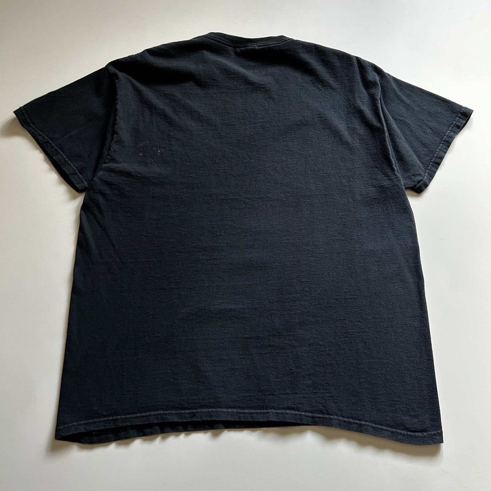 Fruit Of The Loom Vintage Borat Movie Promo T-Shirt XL Faded Black Y2K Promo Size US XL / EU 56 / 4 - 6 Thumbnail