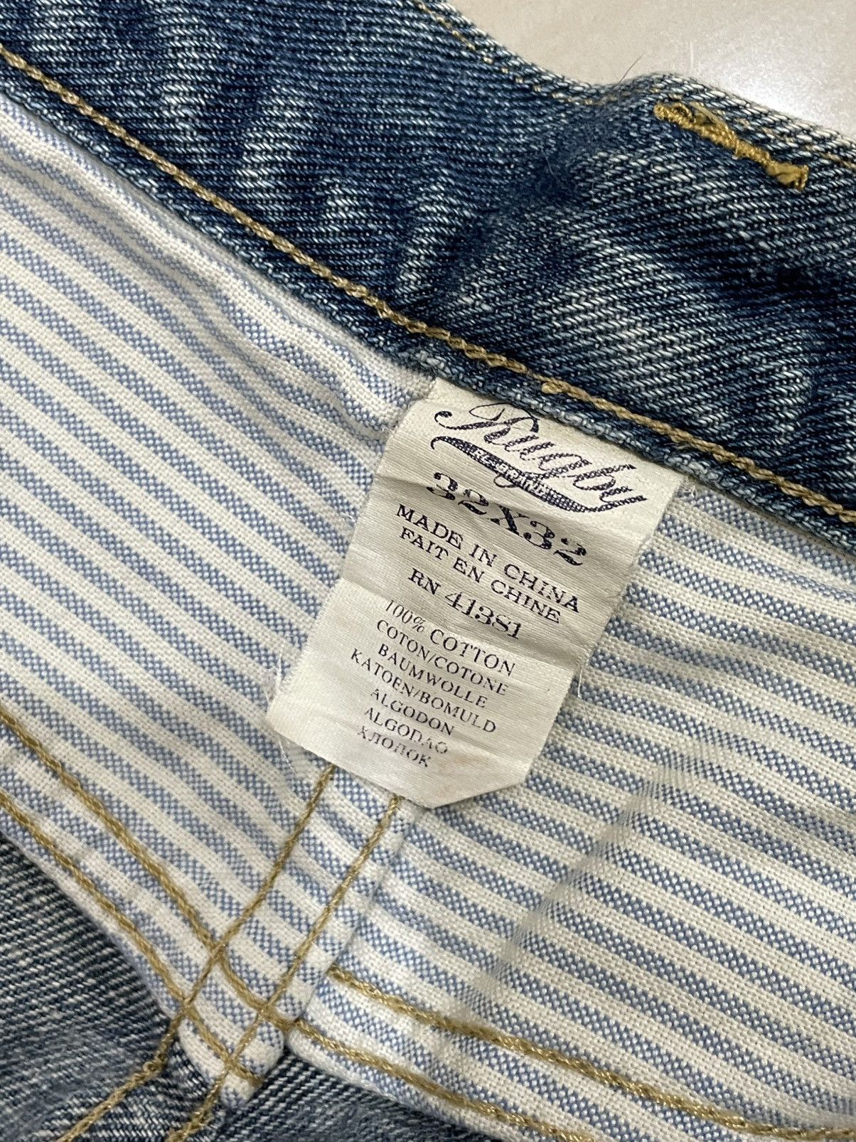 Vintage Vintage Repaired Jeans Ralph Lauren Denim Size US 32 / EU 48 - 14 Thumbnail