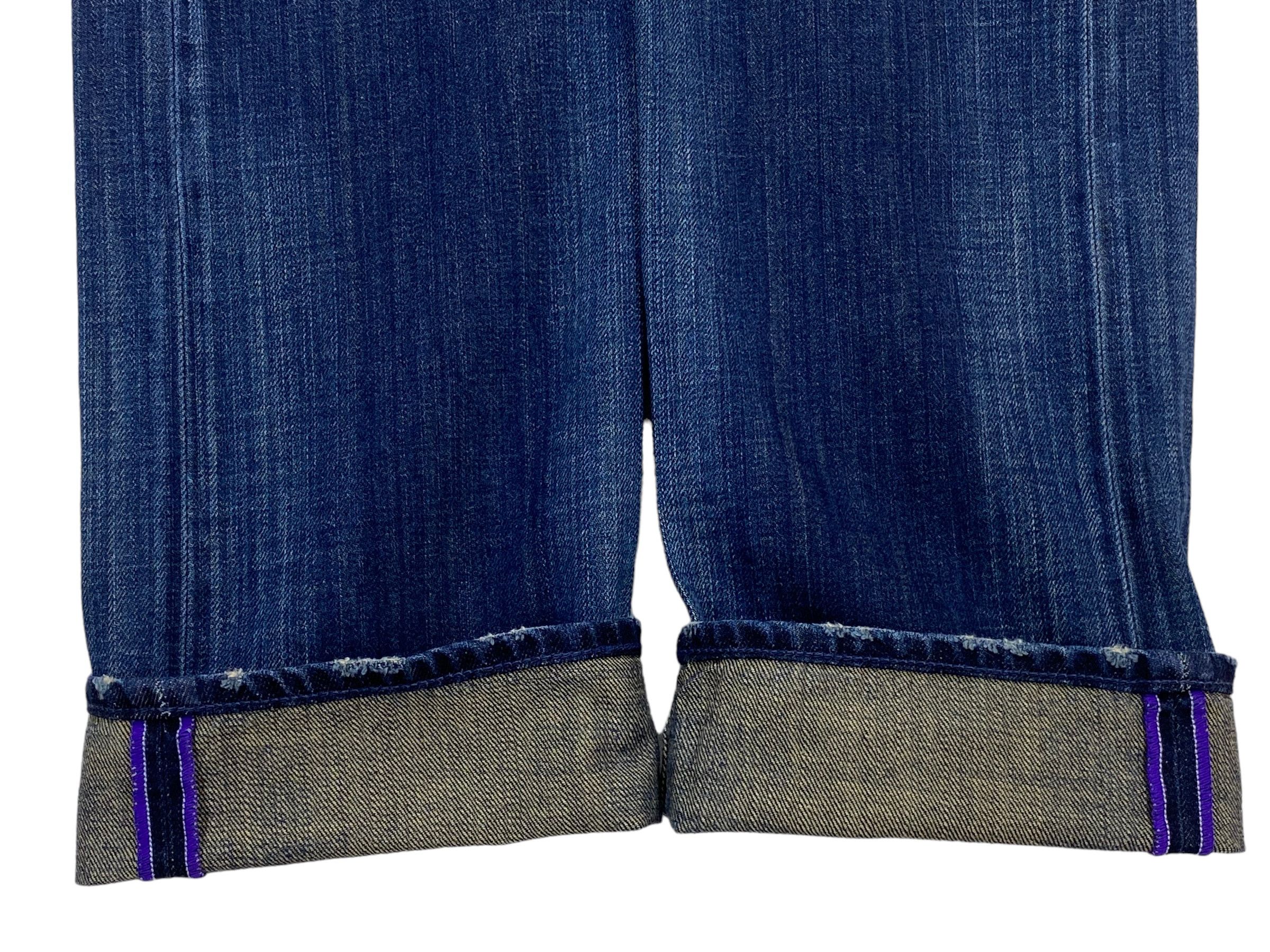 Japanese Brand Queen Low Buckle Back Jeans Size 27" / US 4 / IT 40 - 9 Thumbnail