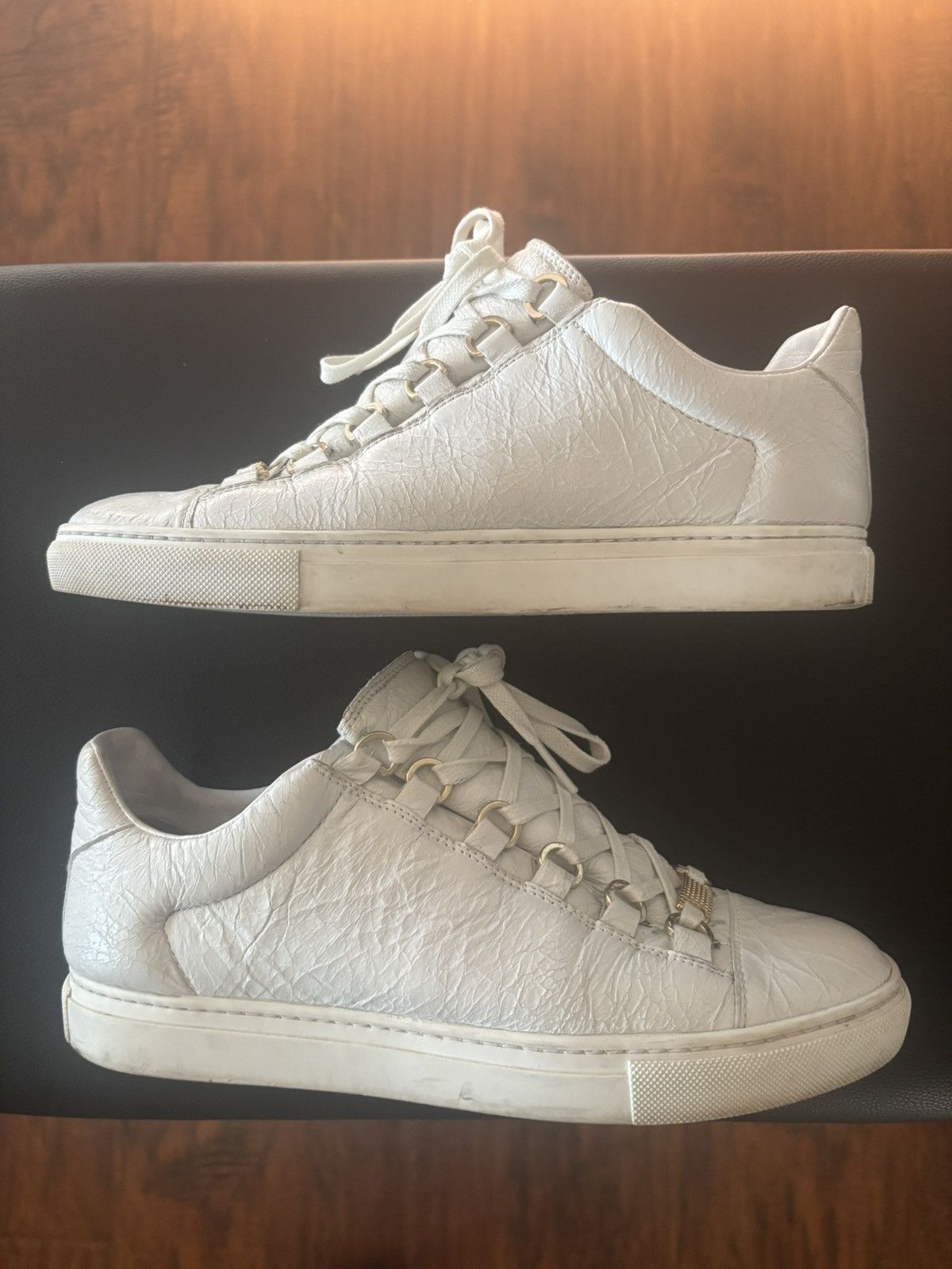 Balenciaga Balenciaga Arena Lows White Size US 5.5 / EU 38 - 3 Thumbnail