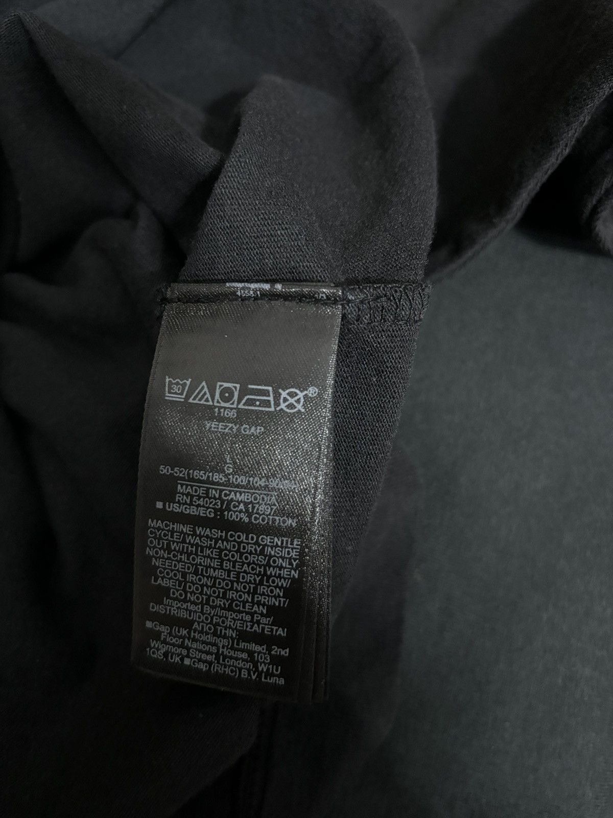 Balenciaga × Gap × Yeezy Yeezy Gap Balenciaga Dove Long-Sleeve Tee Size US L / EU 52-54 / 3 - 4 Thumbnail