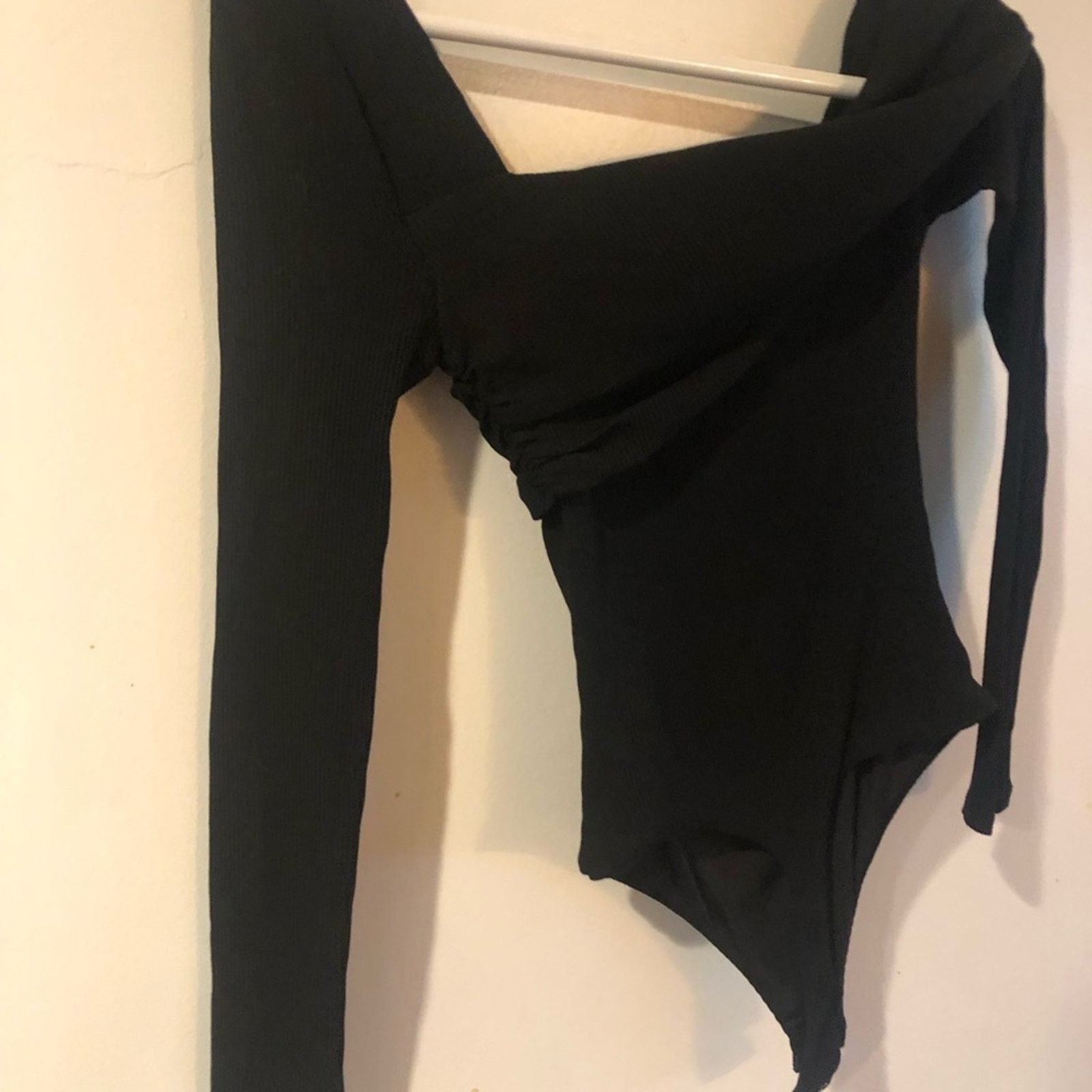 NBDN Nobrandedon Lovers and friends thing bodysuit drape shoulder. Size XXS / US 00 / IT 34 - 6 Thumbnail