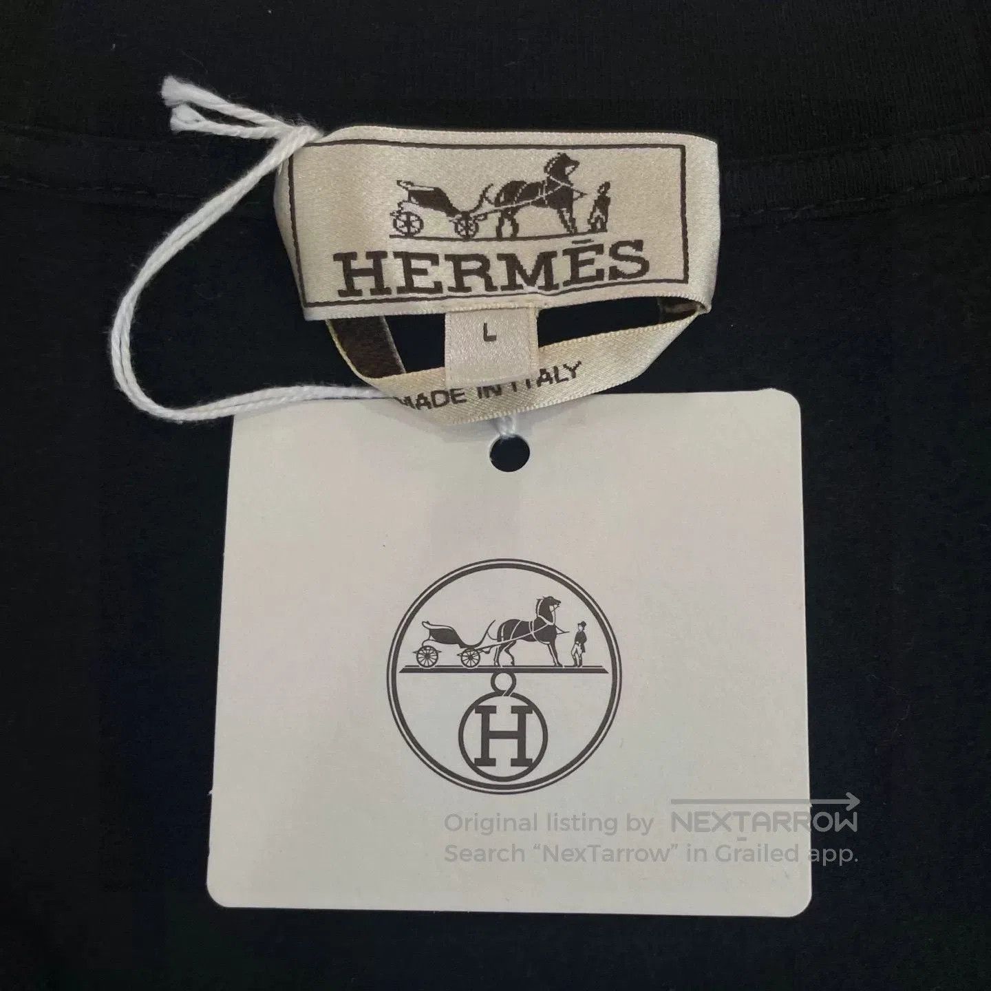 Hermes Hermes Hooded Black Coat Size L. Size US L / EU 52-54 / 3 - 5 Thumbnail