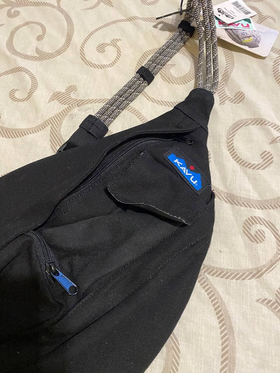KAVU KAVU Mini Rope Bag – Black (New With Tags) Crossbody Sling Size ONE SIZE - 2 Thumbnail