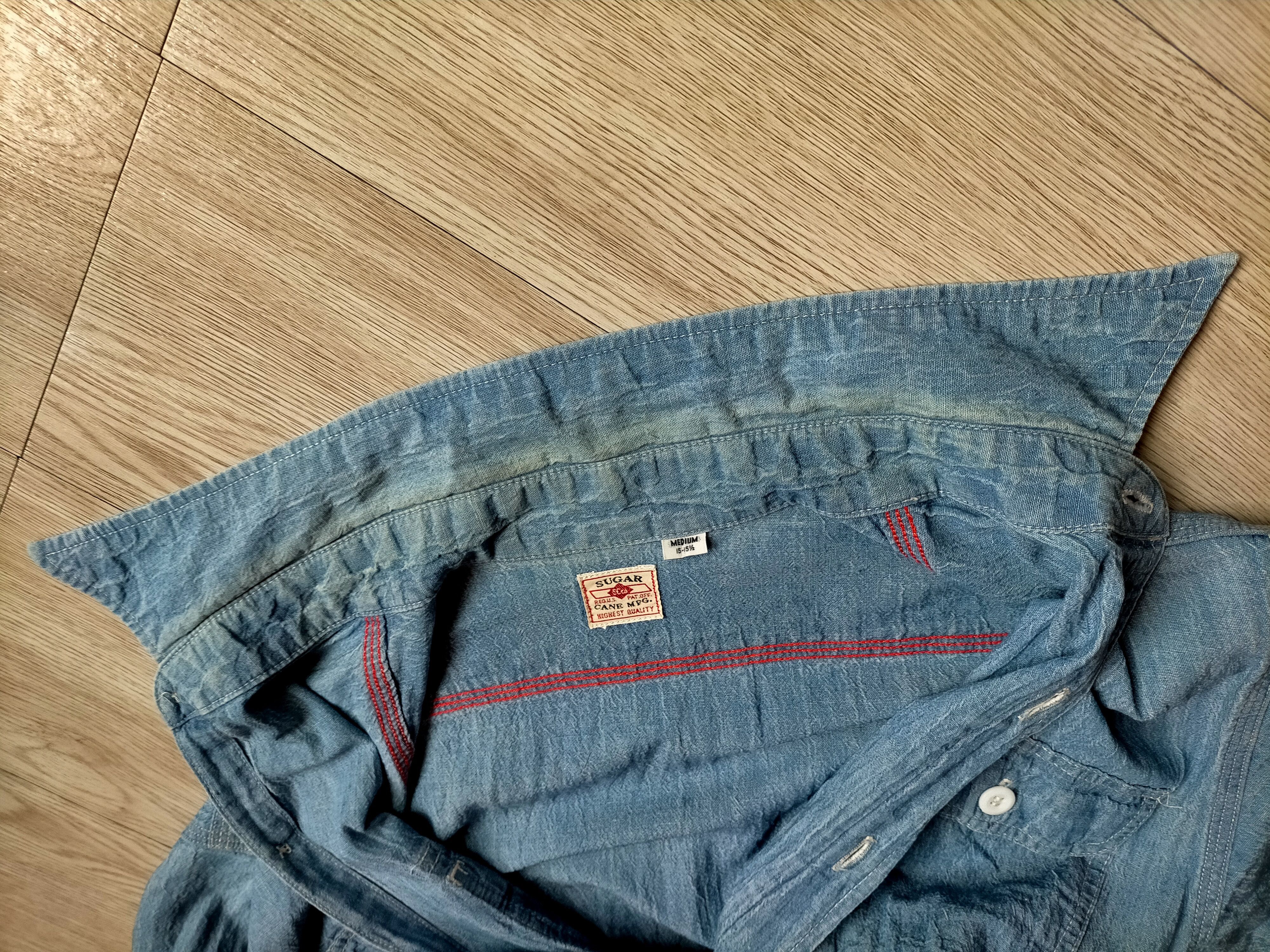 Sugar Cane Sugar Cane Chambry Shirt button ups Size US M / EU 48-50 / 2 - 4 Thumbnail