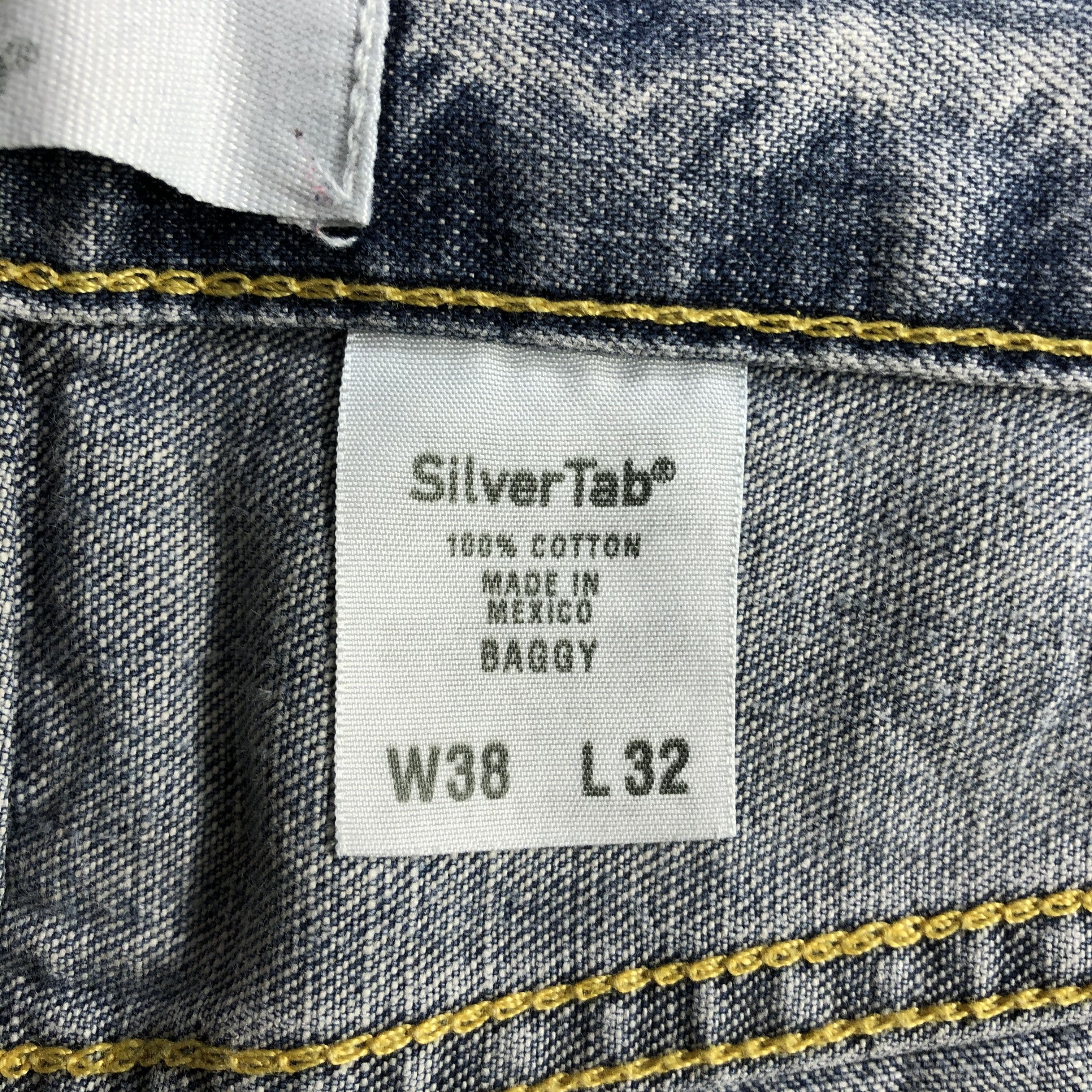 Levi's × Vintage Vintage Levis Silver Tab Baggy Jeans-JM2678 Size US 39 - 10 Thumbnail