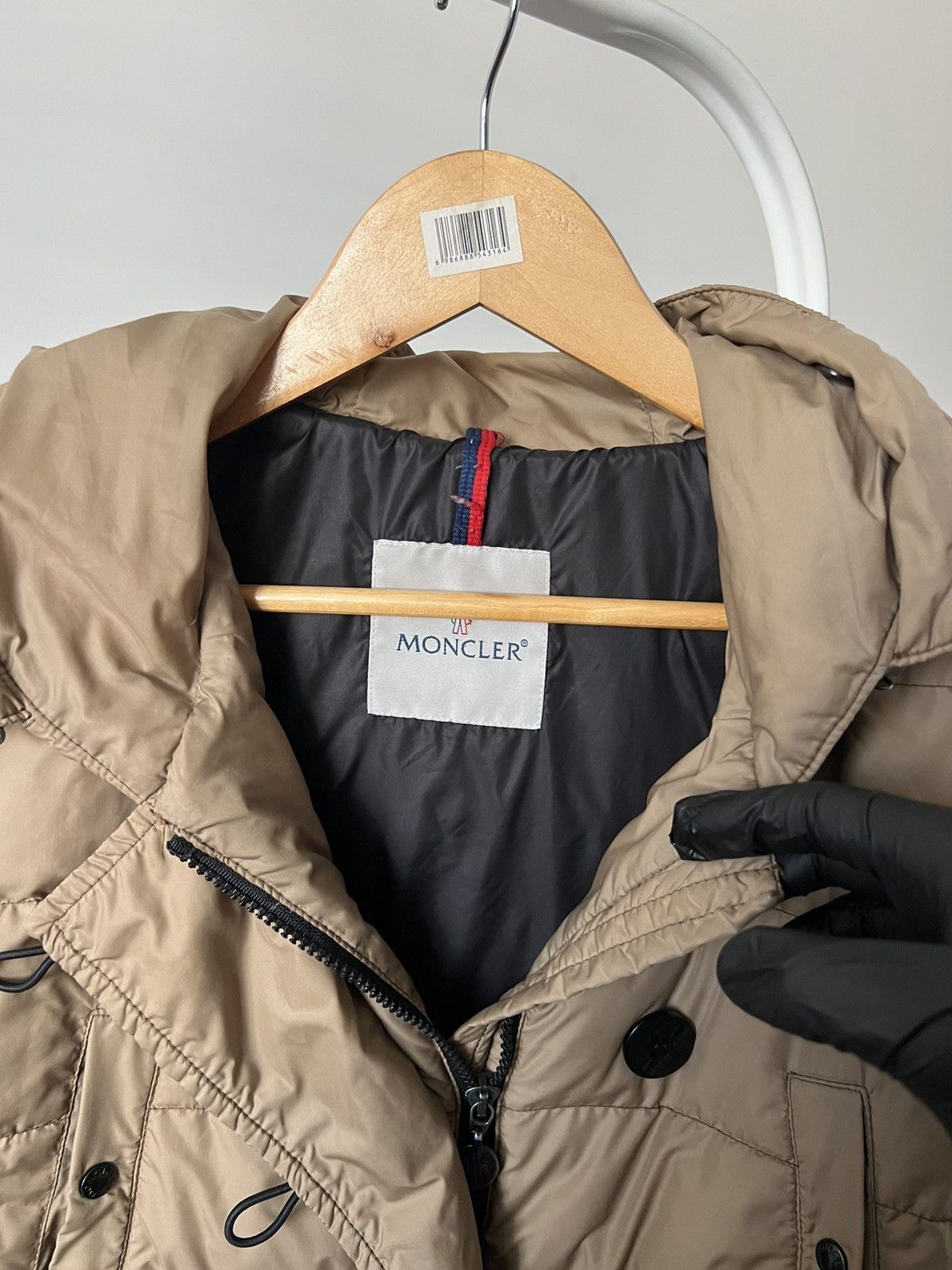 Moncler Moncler Puffer Down Jacket Beige Size 3 Large Size L / US 10 / IT 46 - 9 Thumbnail