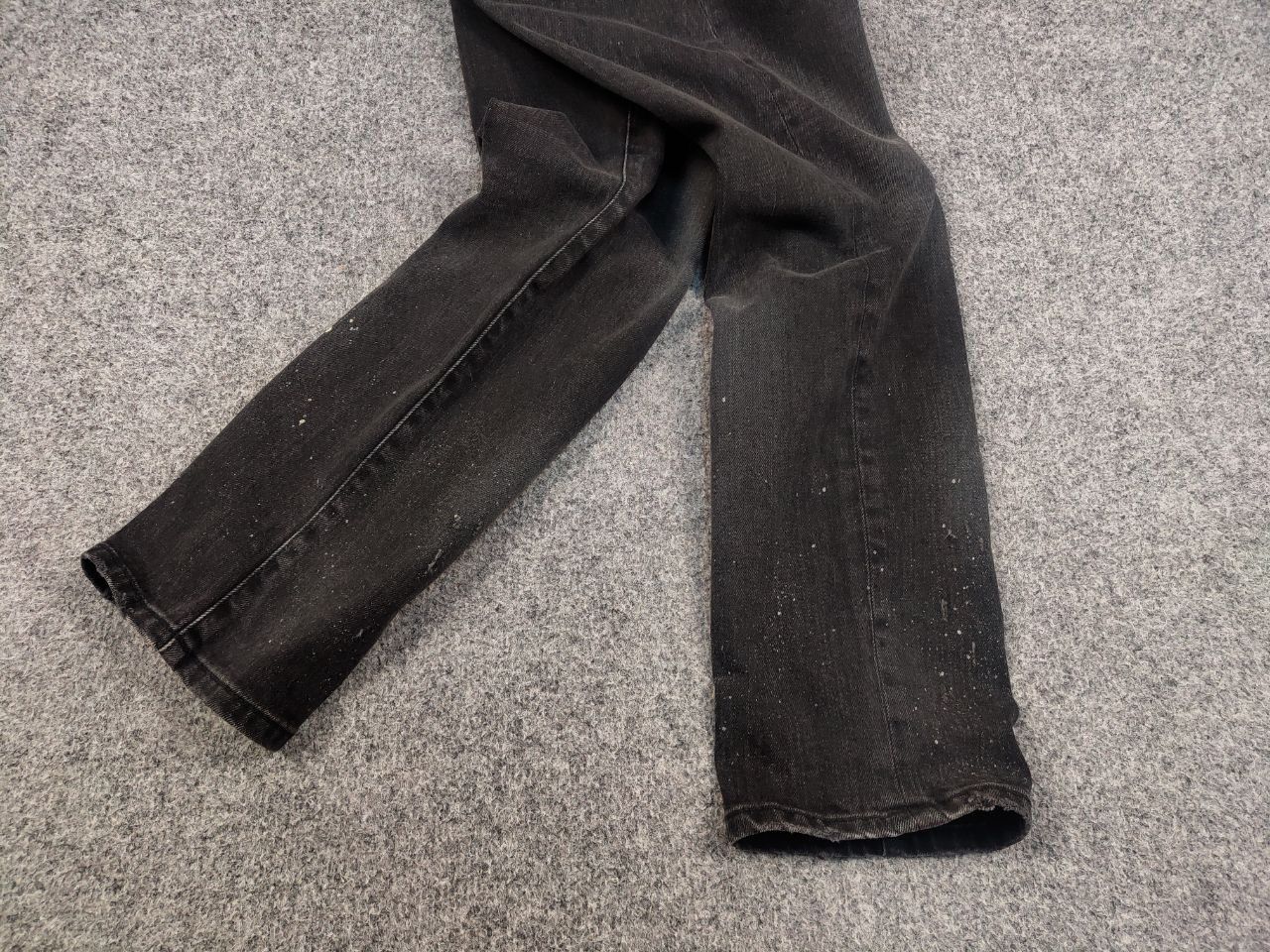 R13 R13 Stove Pipe Japanese Denim Design Paint straight Jeans Size 26" / US 2 / IT 38 - 11 Thumbnail