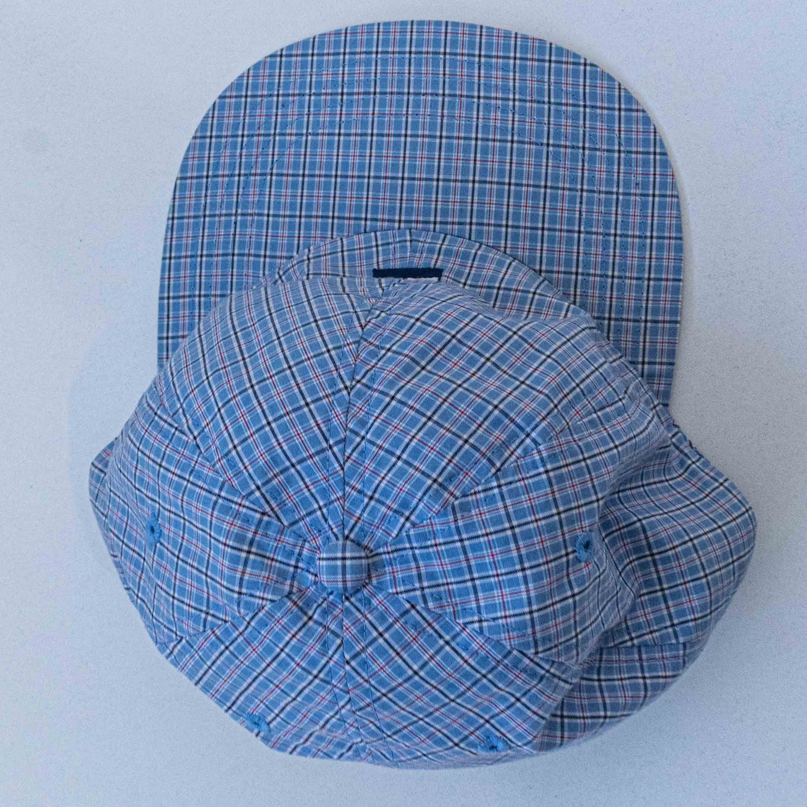 Tommy Hilfiger Tommy Hilfiger Plaid Hat Flag Logo Leather Strapback 90s Size ONE SIZE - 7 Thumbnail