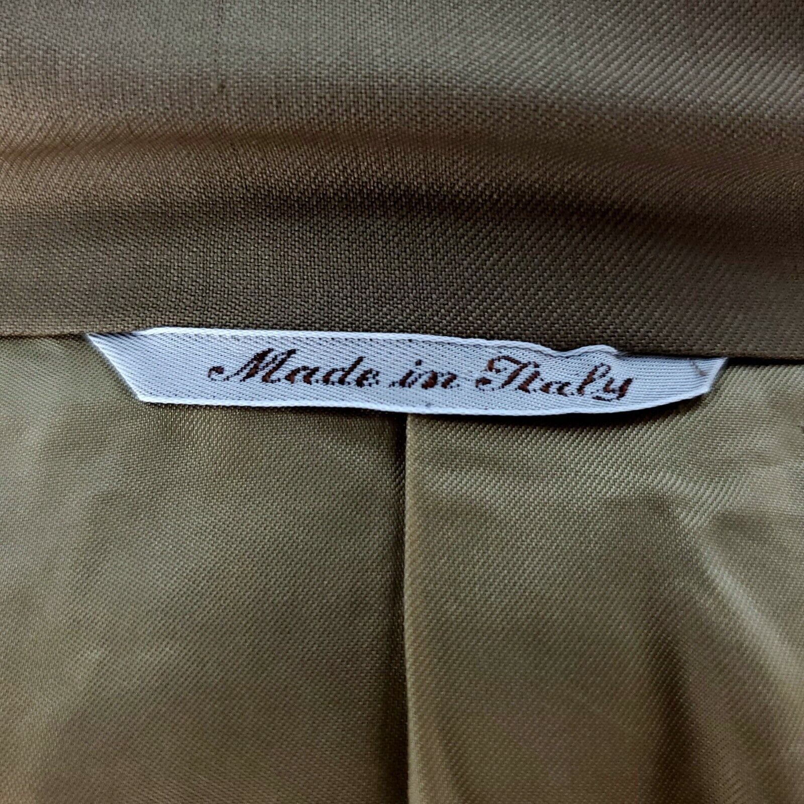 Canali Canali 40L 3 Button Tan Wool Italy Blazer Size 40L - 9 Thumbnail