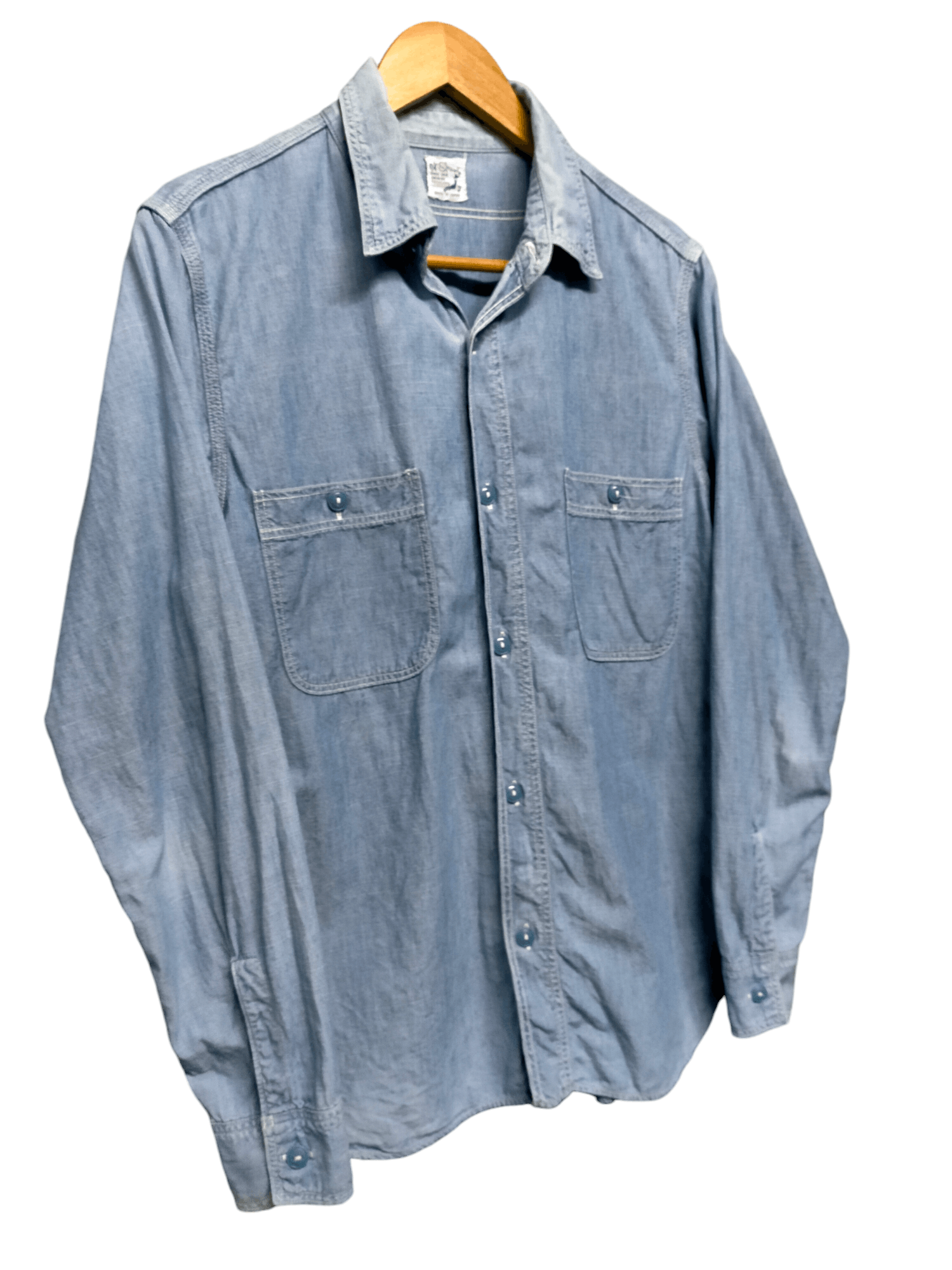 Orslow Made in japan Orslow Chambry Shirt Button ups Size US M / EU 48-50 / 2 - 3 Thumbnail