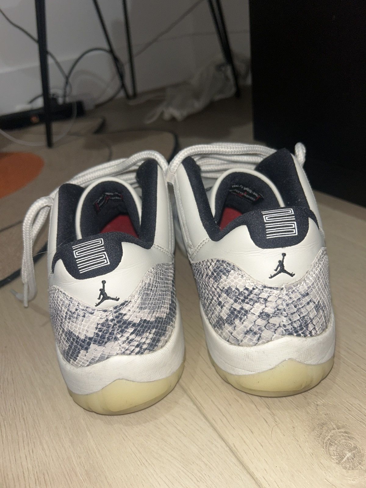 Jordan 11 Low Retro Low Light Bone Snakeskin