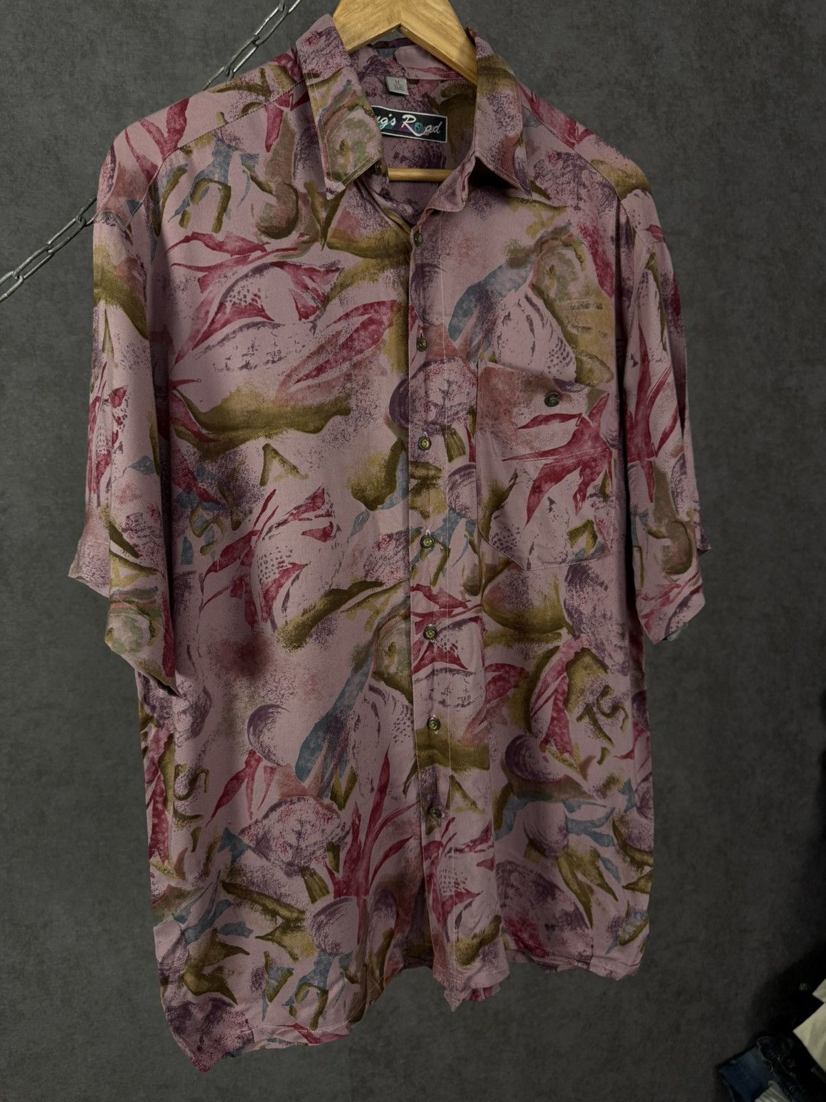 Vintage Art crazy hawaiian vintage shirt Size US XL / EU 56 / 4 - 3 Thumbnail