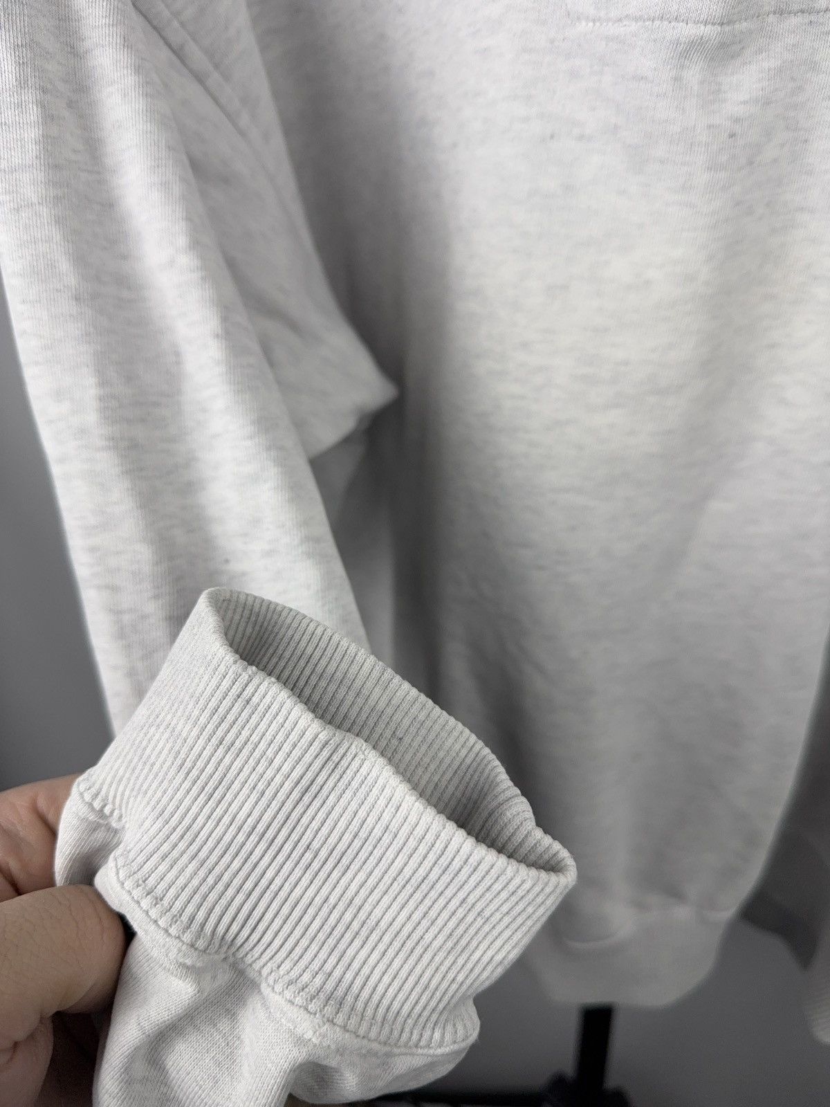 Lacoste 80s Chemise Lacoste Half Zip Sweatshirt Grey Made in France Size US M / EU 48-50 / 2 - 10 Thumbnail