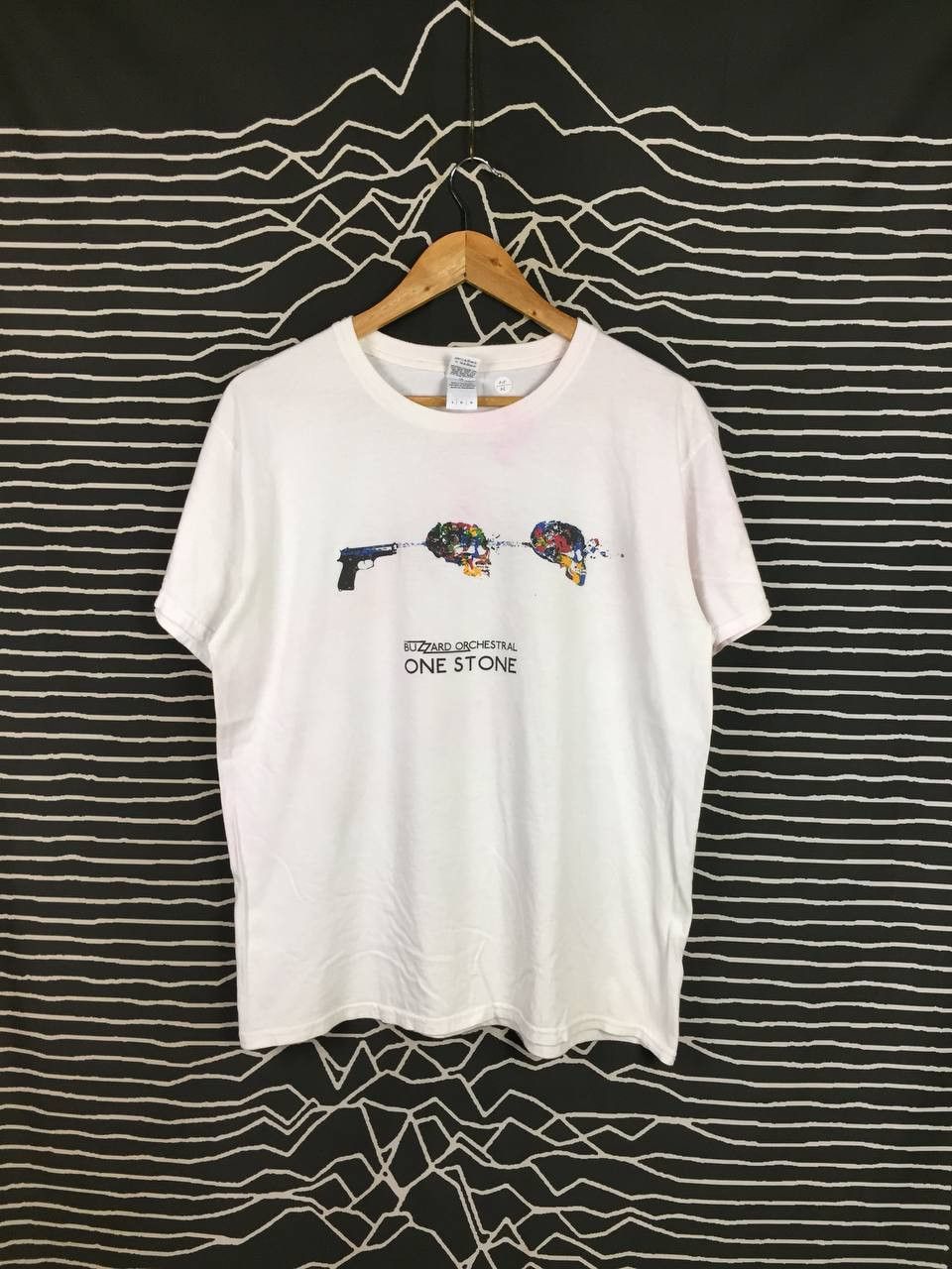 Band Tees The Buzzard Orchestral Indie Rock Band One Stone Tee Size US L / EU 52-54 / 3 - 2 Thumbnail