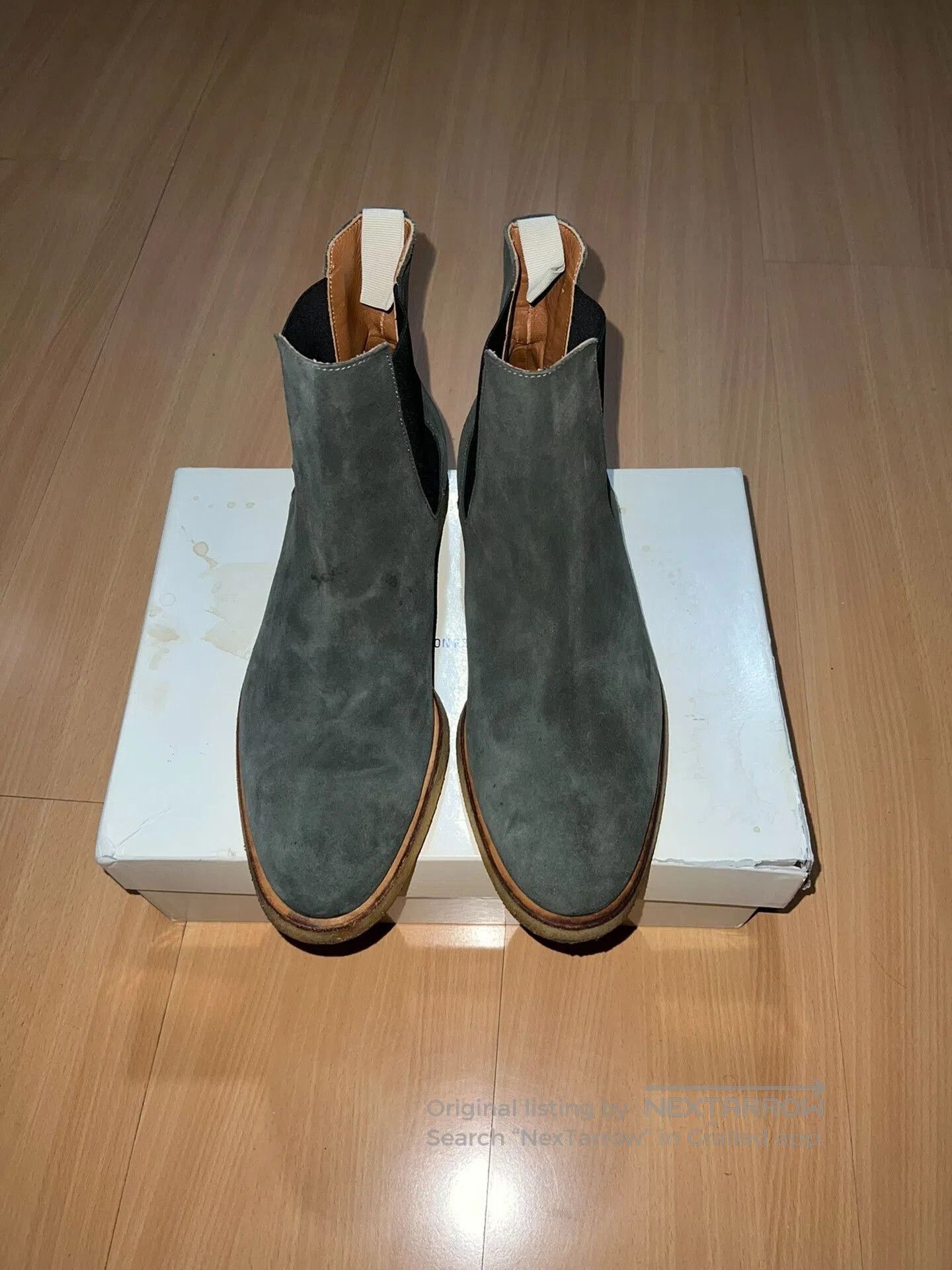 Common Projects common projects olive green chelsea boots. Size US 10 / EU 43 - 1 Thumbnail