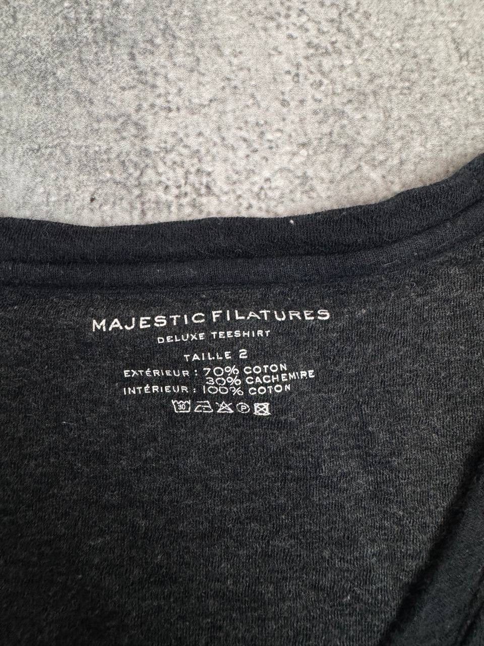 Majestic Majestic Filatures Women's Long Sleeve T-Shirt Black Size M Size M / US 6-8 / IT 42-44 - 4 Thumbnail