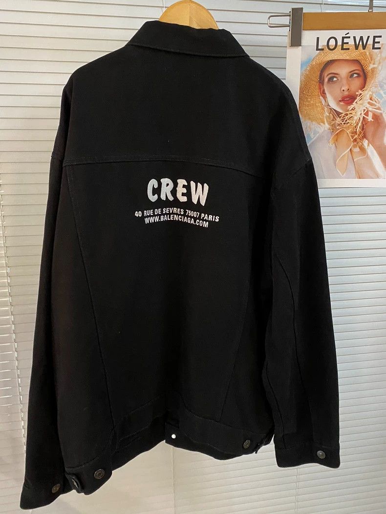Balenciaga Balenciaga size 34 denim jacket 2504-Nextarrow Size US M / EU 48-50 / 2 - 1 Thumbnail