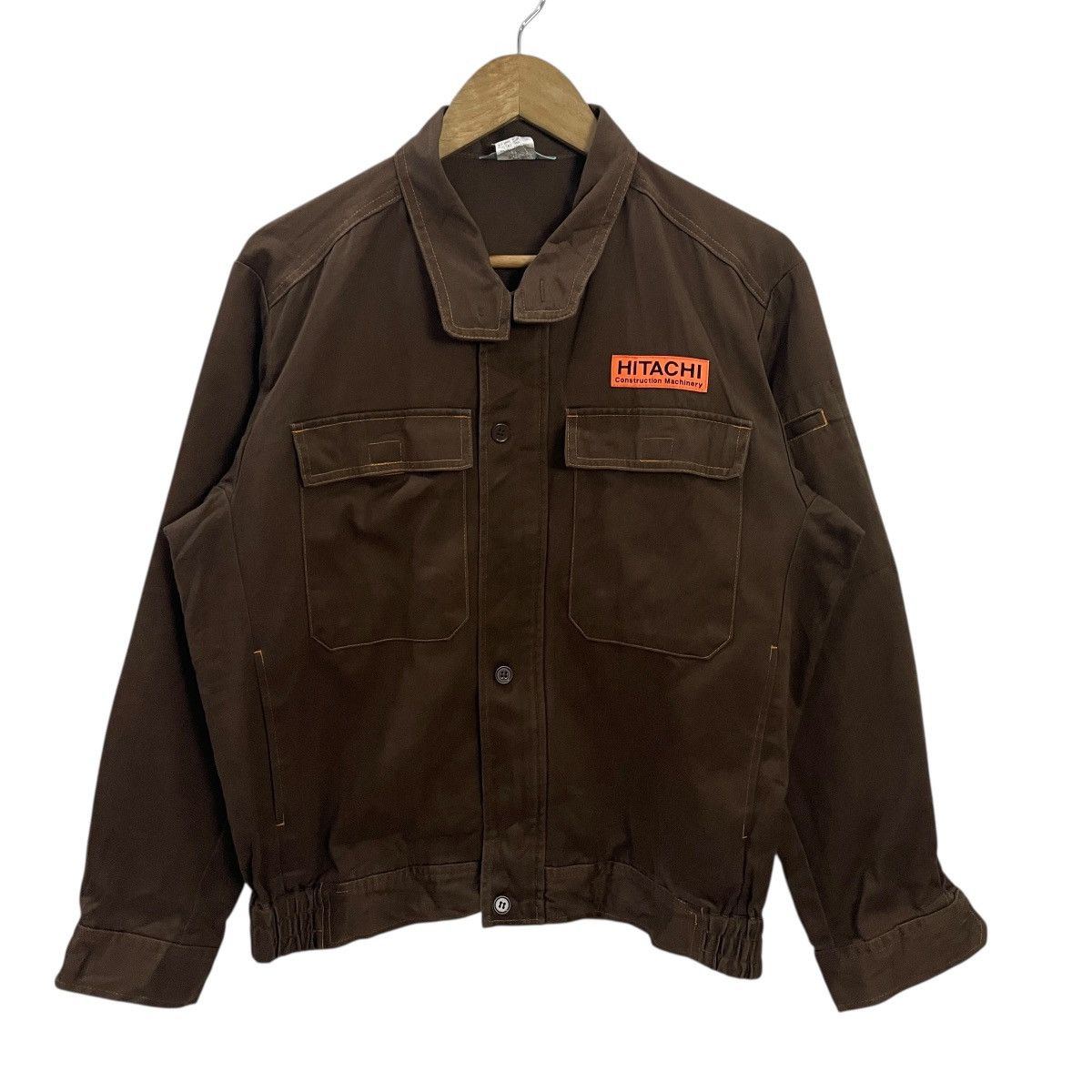 Japanese Brand Vintage Hitachi Construction Jacket Size US M / EU 48-50 / 2 - 1 Thumbnail