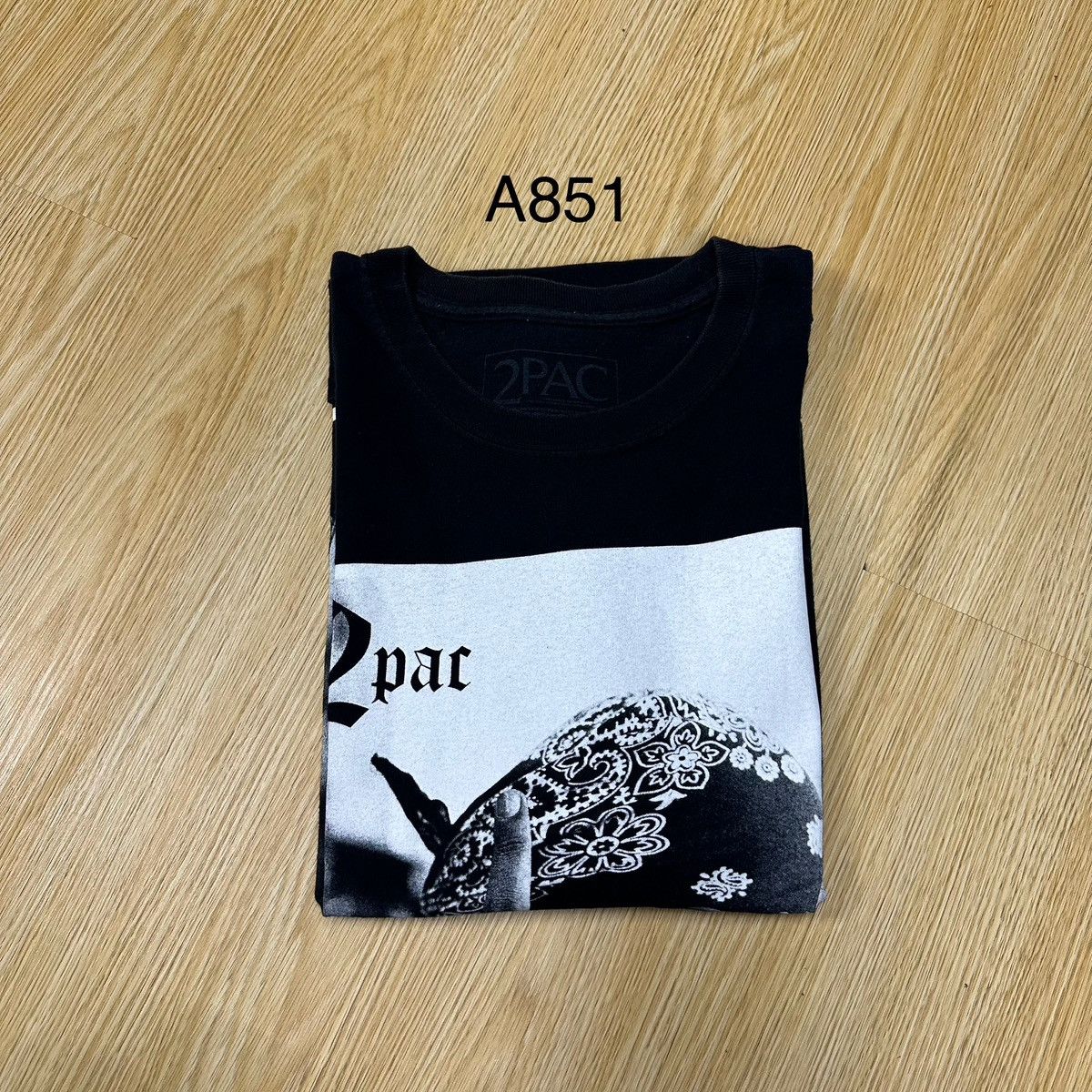 Rap Tees Rap Tee 2 Pac Fuck TShirt A851 Size US XL / EU 56 / 4 - 9 Thumbnail
