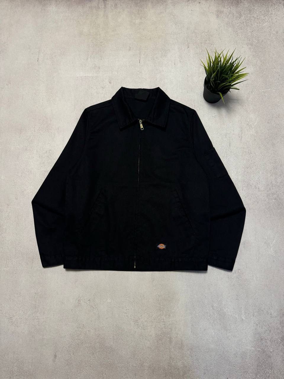 Dickies × Vintage Vintage Dickies Jacket Active Bomber Baggy Black Mens 90s Size US S / EU 44-46 / 1 - 1 Thumbnail