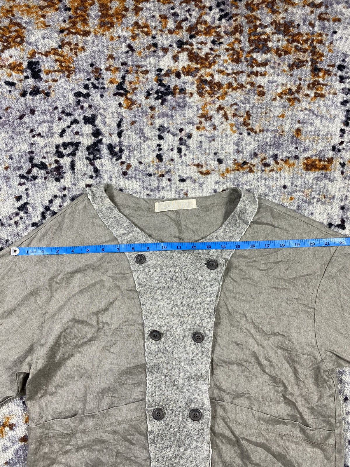 Beauty Beast × If Six Was Nine × Japanese Brand Rare Vintage Vent Blanc Linen japanese double pocket cropped Size US L / EU 52-54 / 3 - 12 Thumbnail