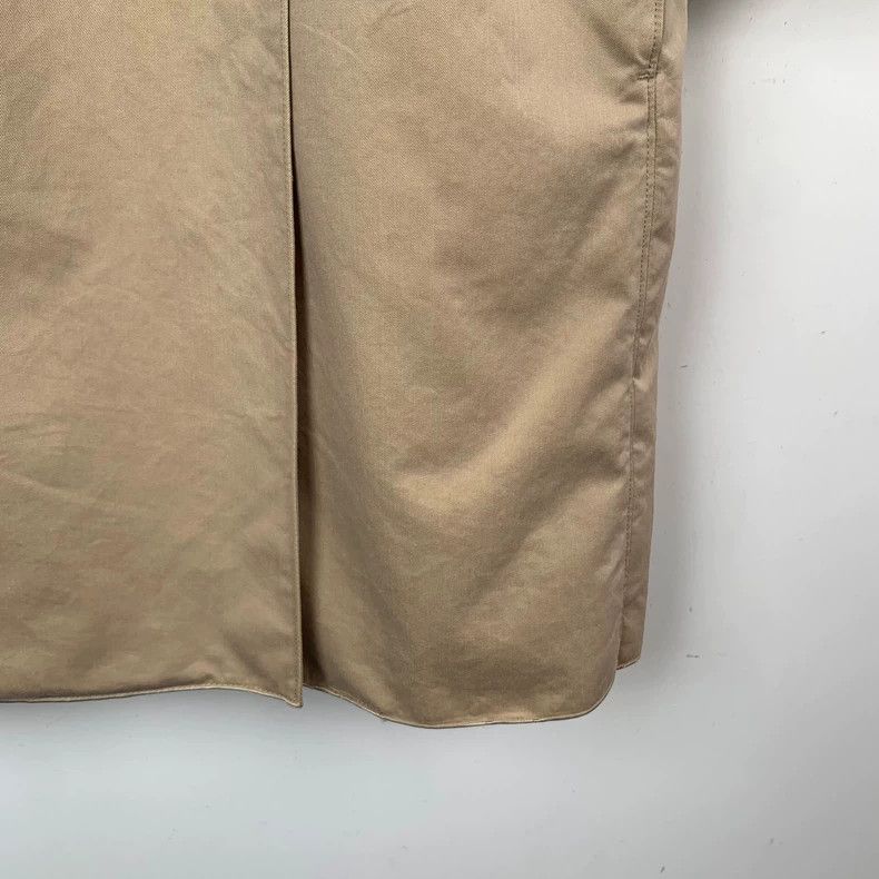 Max Mara Max Mara Brown cotton lapel double-breasted belted trench Size L / US 10 / IT 46 - 5 Thumbnail