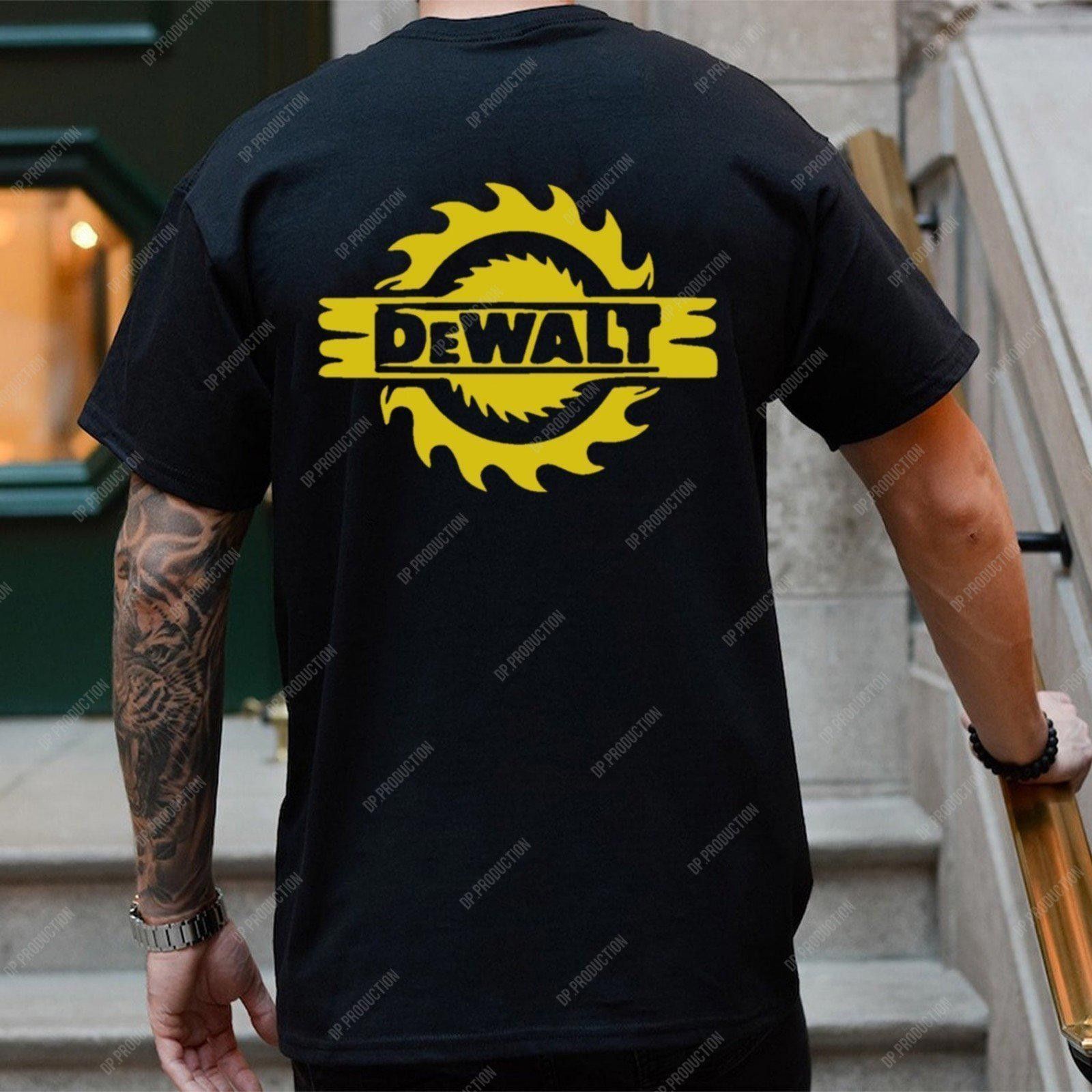 Designer DeWalt T-Shirt size XL Size US XL / EU 56 / 4 - 2 Thumbnail