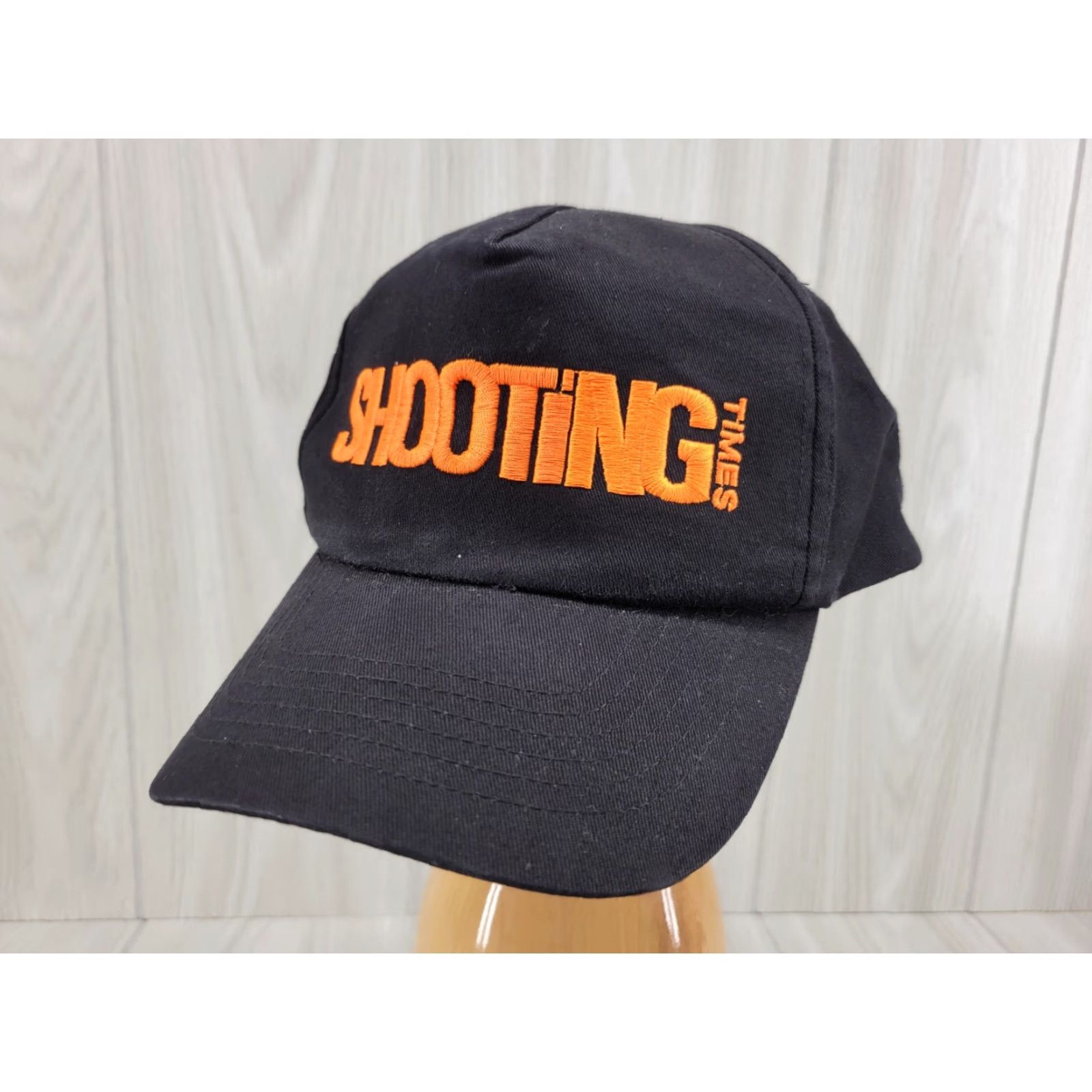 Vintage VINTAGE Shooting Times High Profile SnapBack Trucker Hat Cap Mens Adjustable Black Hat Size ONE SIZE - 2 Thumbnail