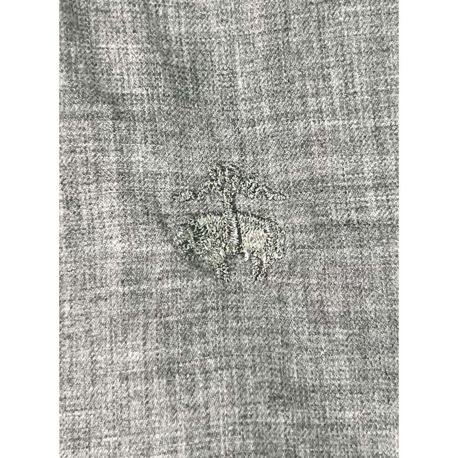 Brooks Brothers Brooks Brothers Shirt Mens XL Gray Regent Fit 100% Cotton Casual Button Up Size US XL / EU 56 / 4 - 4 Thumbnail