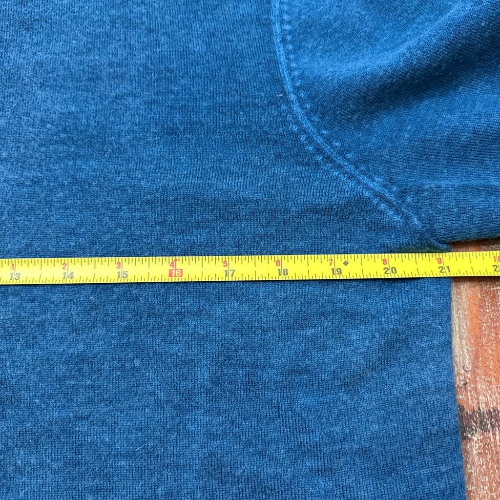 7 For All Mankind 7 For All Mankind Women’s Blue Crewneck Sweater L 100% Wool Size L / US 10 / IT 46 - 10 Thumbnail