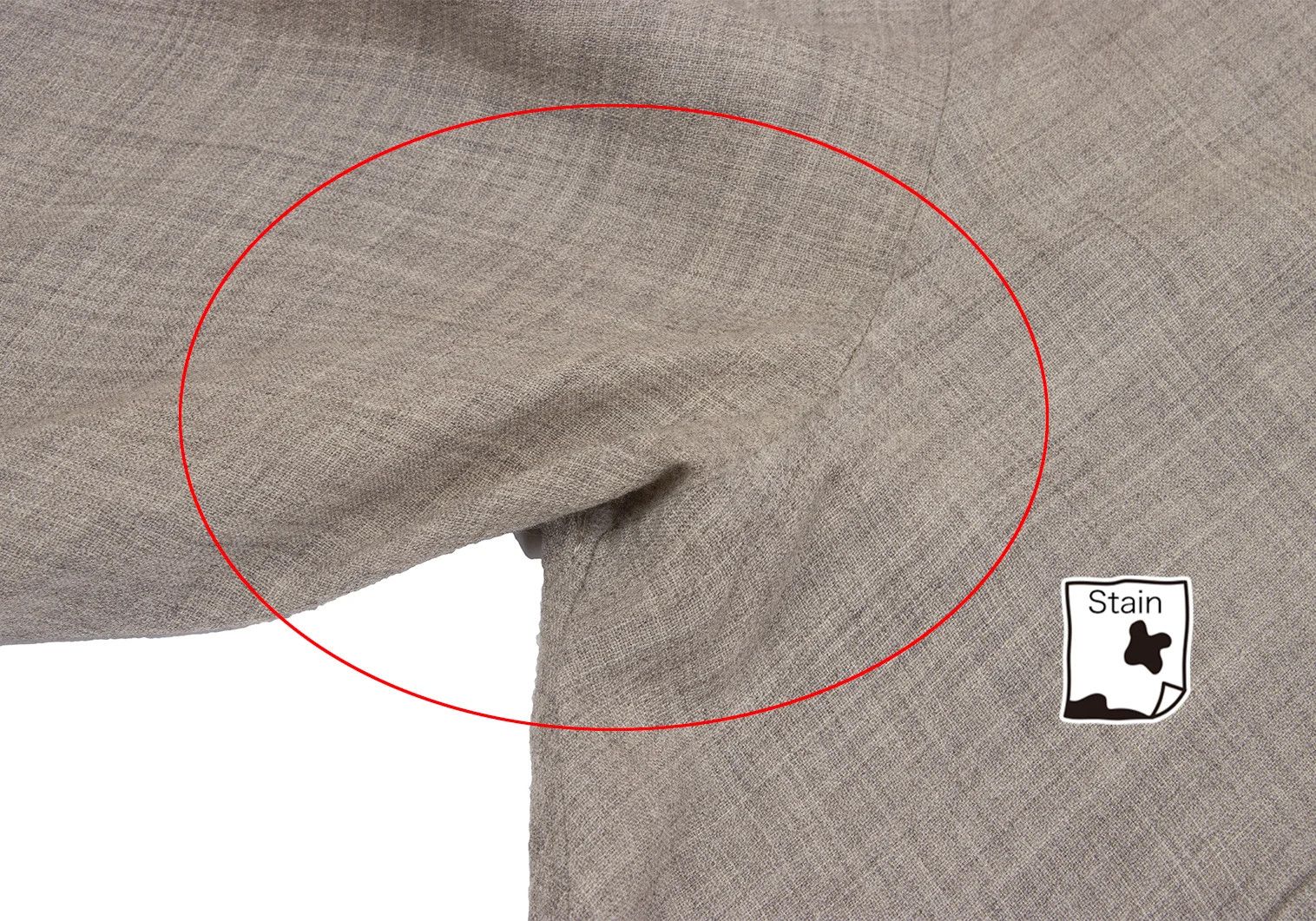 Comme des Garcons Homme Plus Bias Stack Design Shirt in Beige, Size M Size US M / EU 48-50 / 2 - 3 Thumbnail