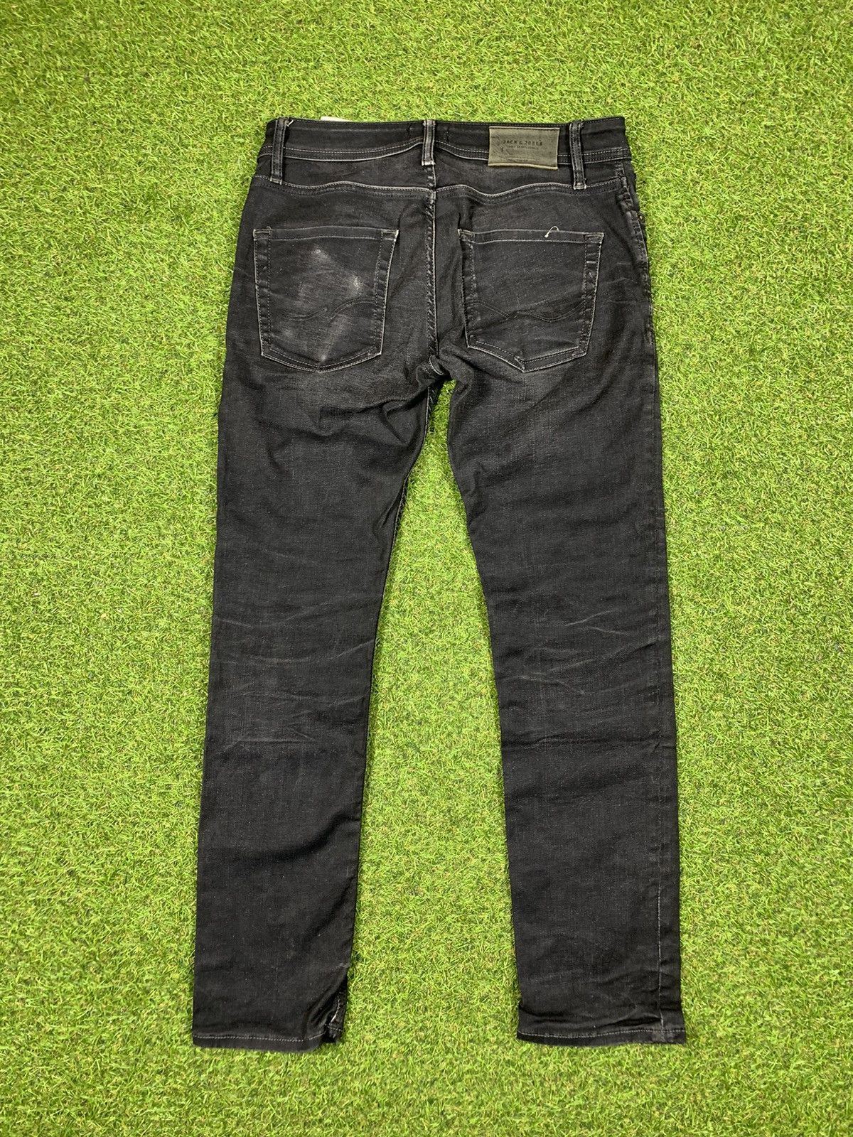 Japanese Brand Vintage Jeans denim faded Japanese style size 31x30 Size US 31 - 3 Thumbnail