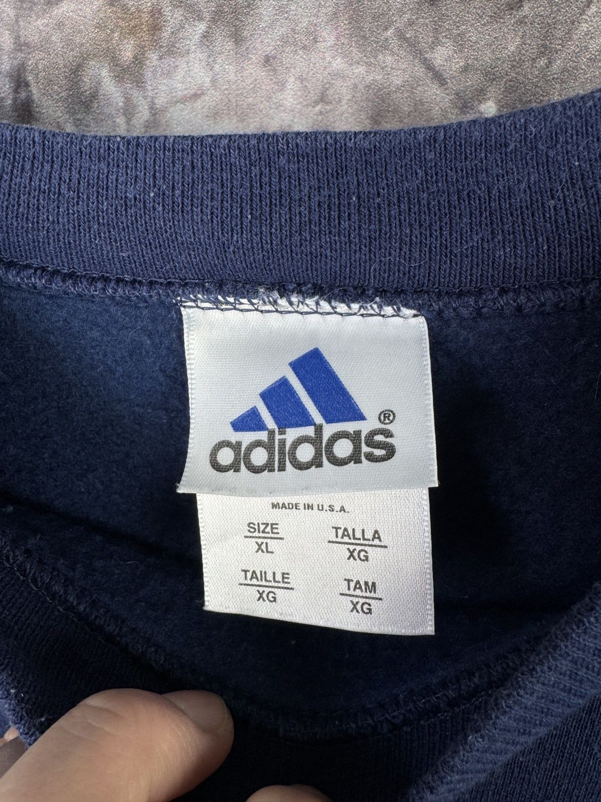 Adidas × Vintage Men’s Adidas 3-Stripe Superiority Sweatshirt Size XL Size US XL / EU 56 / 4 - 8 Thumbnail