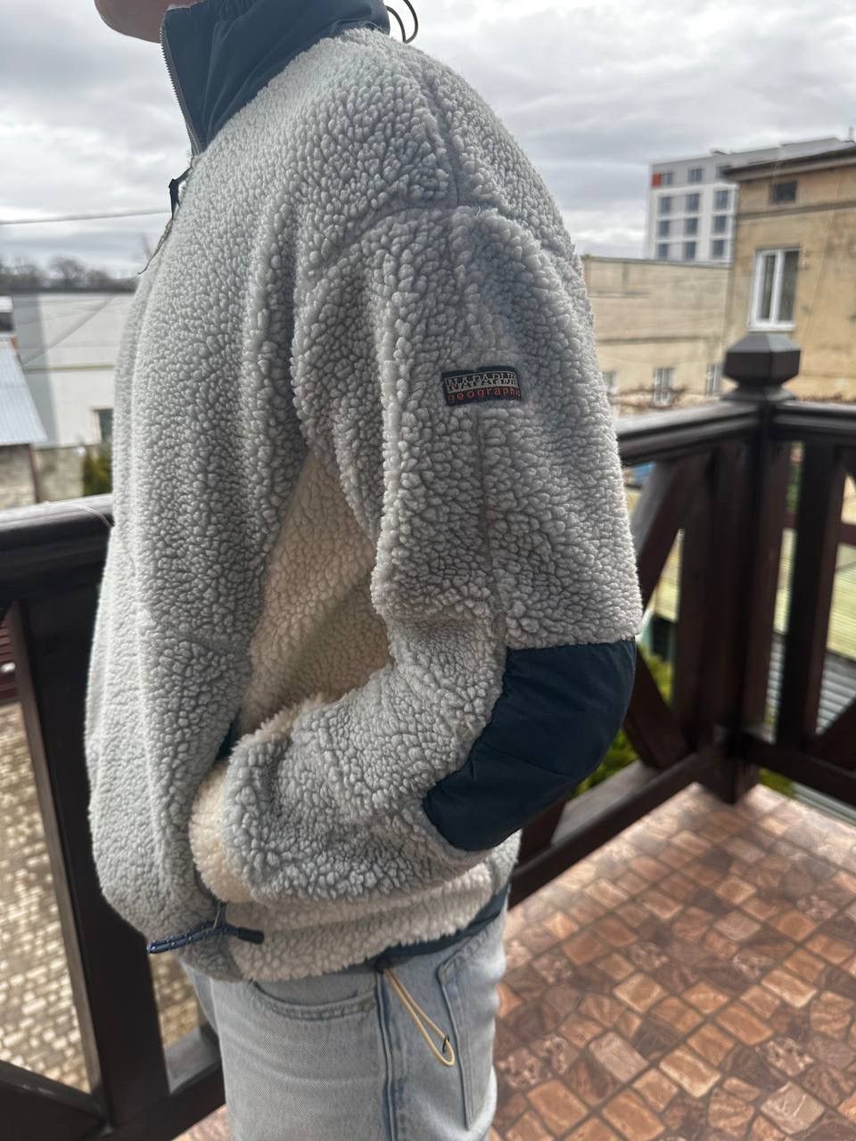 Napapijri Napapijri Sherpa Sweater ❄️ Cozy Style & Street Vibes 🖤🔥 Size US M / EU 48-50 / 2 - 3 Thumbnail