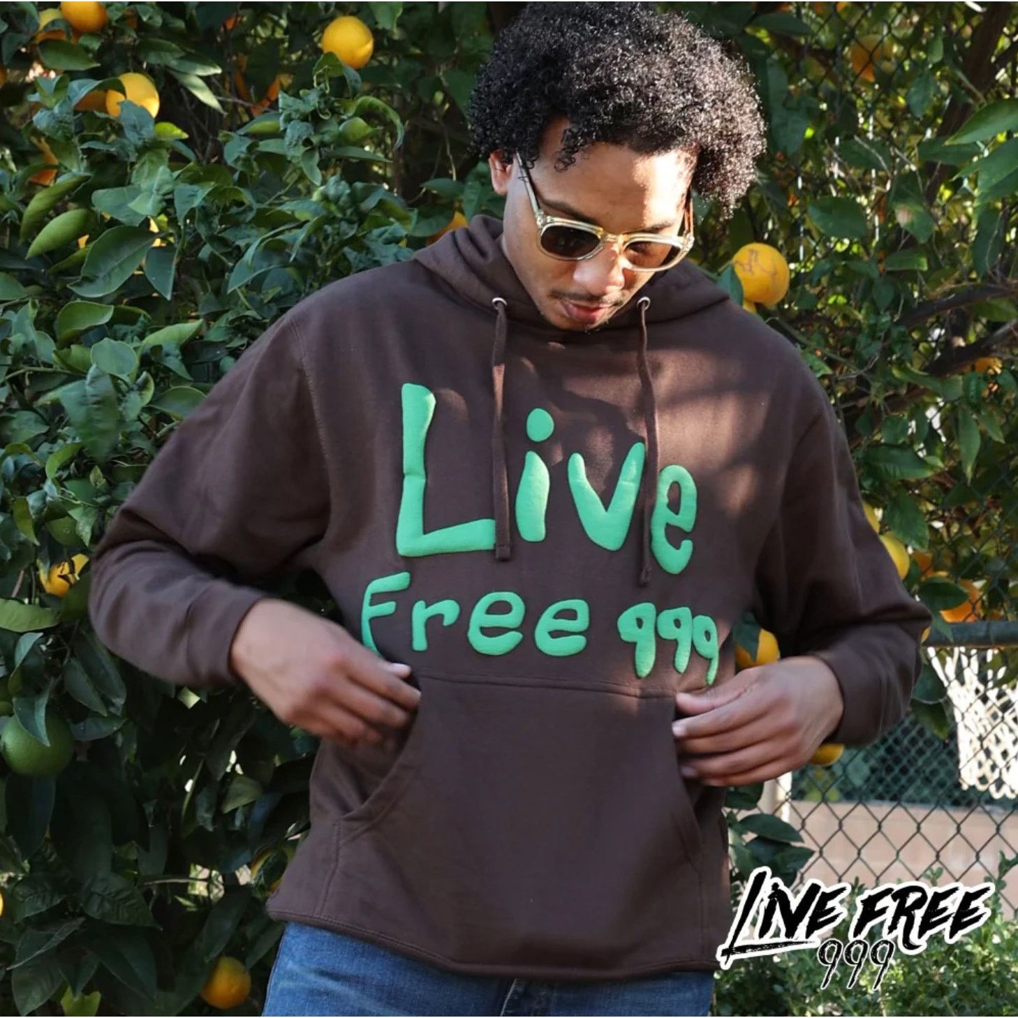 Other Live Free 999 JUICE WRLD Medium Puff Print Hoodie Streetwear Size US M / EU 48-50 / 2 - 2 Thumbnail