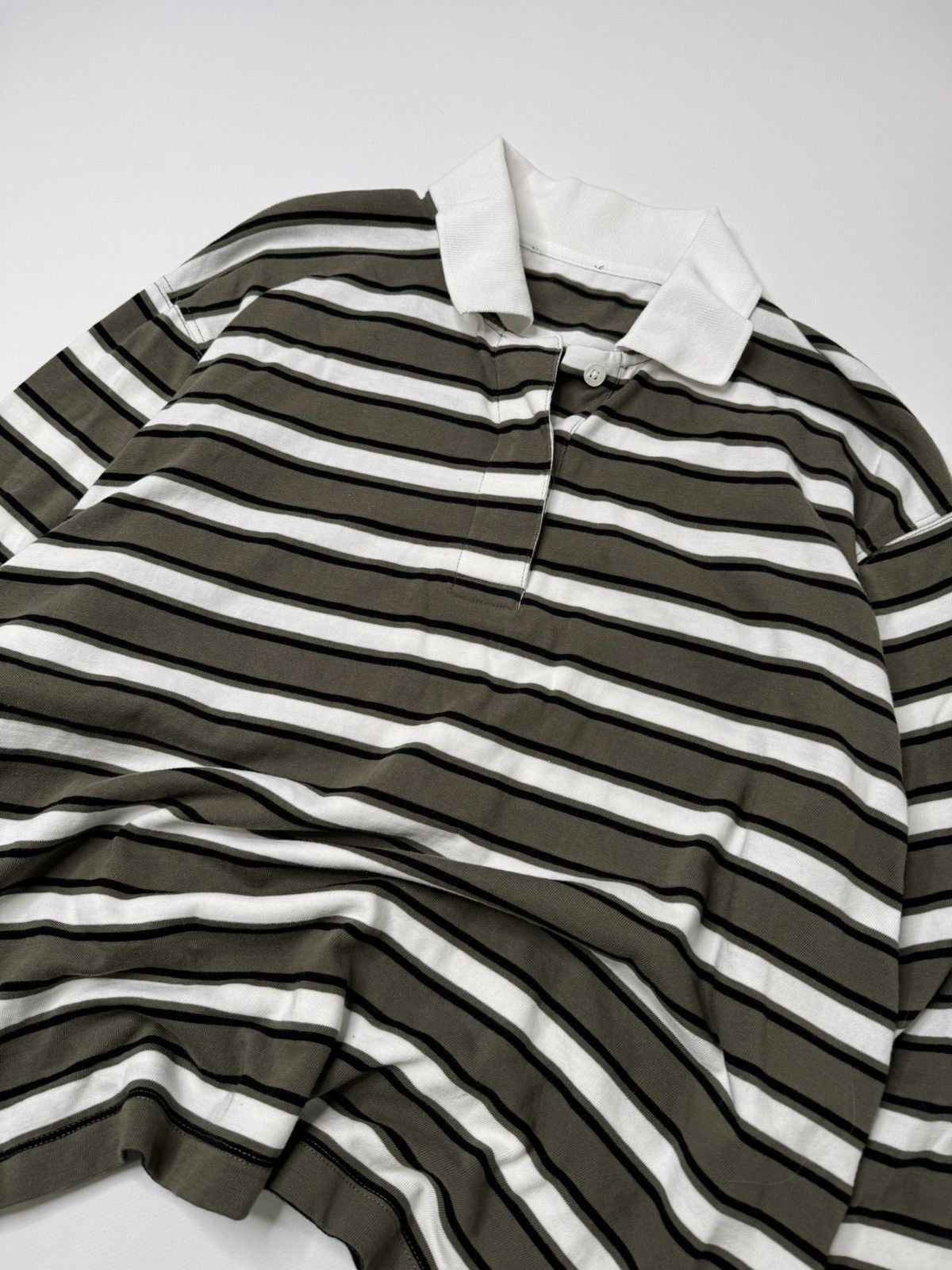 Vintage Vintage boxy rugby longsleeve swag y2k avant garde 90s 00s Size US M / EU 48-50 / 2 - 5 Thumbnail