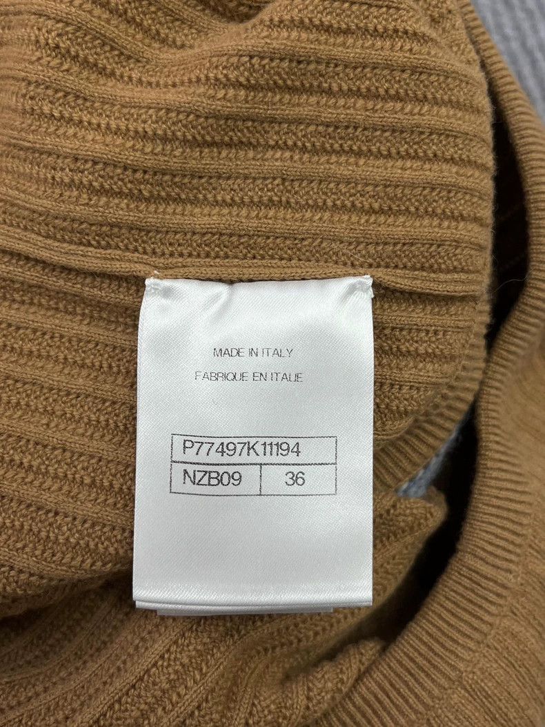 Chanel Chanel 24A high-end handicraft workshop cashmere contrast Size XS / US 0-2 / IT 36-38 - 5 Thumbnail