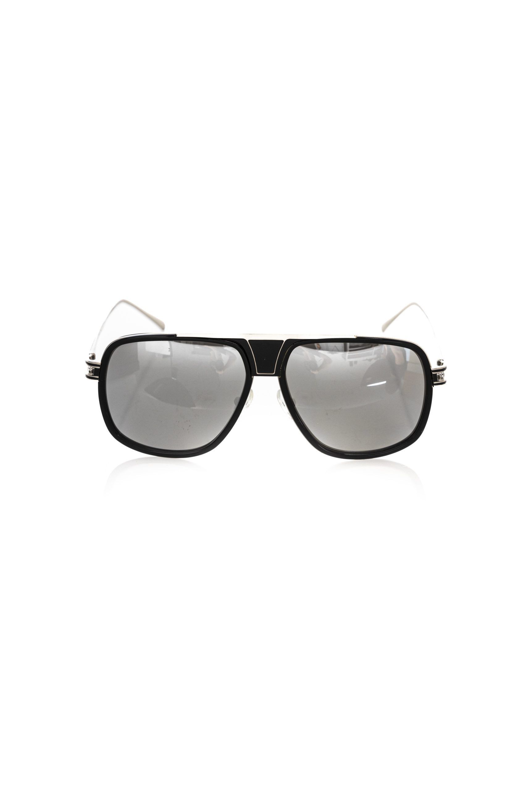 Frankie Morello Silver Metallic Unisex Frame