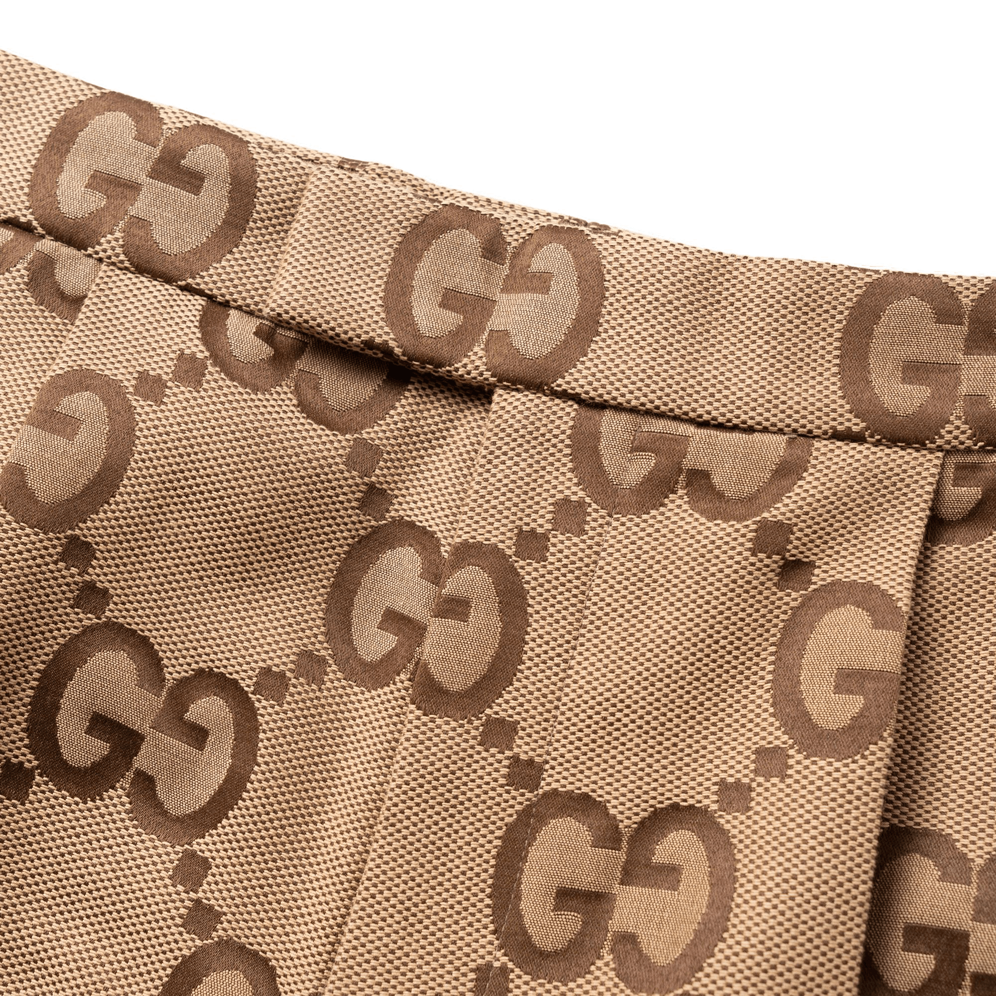 Gucci 🟤 Gucci Jumbo GG Canvas Shorts – SS23 – Sz 48 Size US 30 / EU 46 - 4 Thumbnail