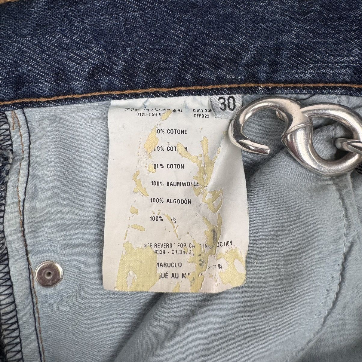 Prada Prada 2006 Blue Washed ”Regular Fit” Bootcut Jeans Size US 34 / EU 50 - 9 Thumbnail