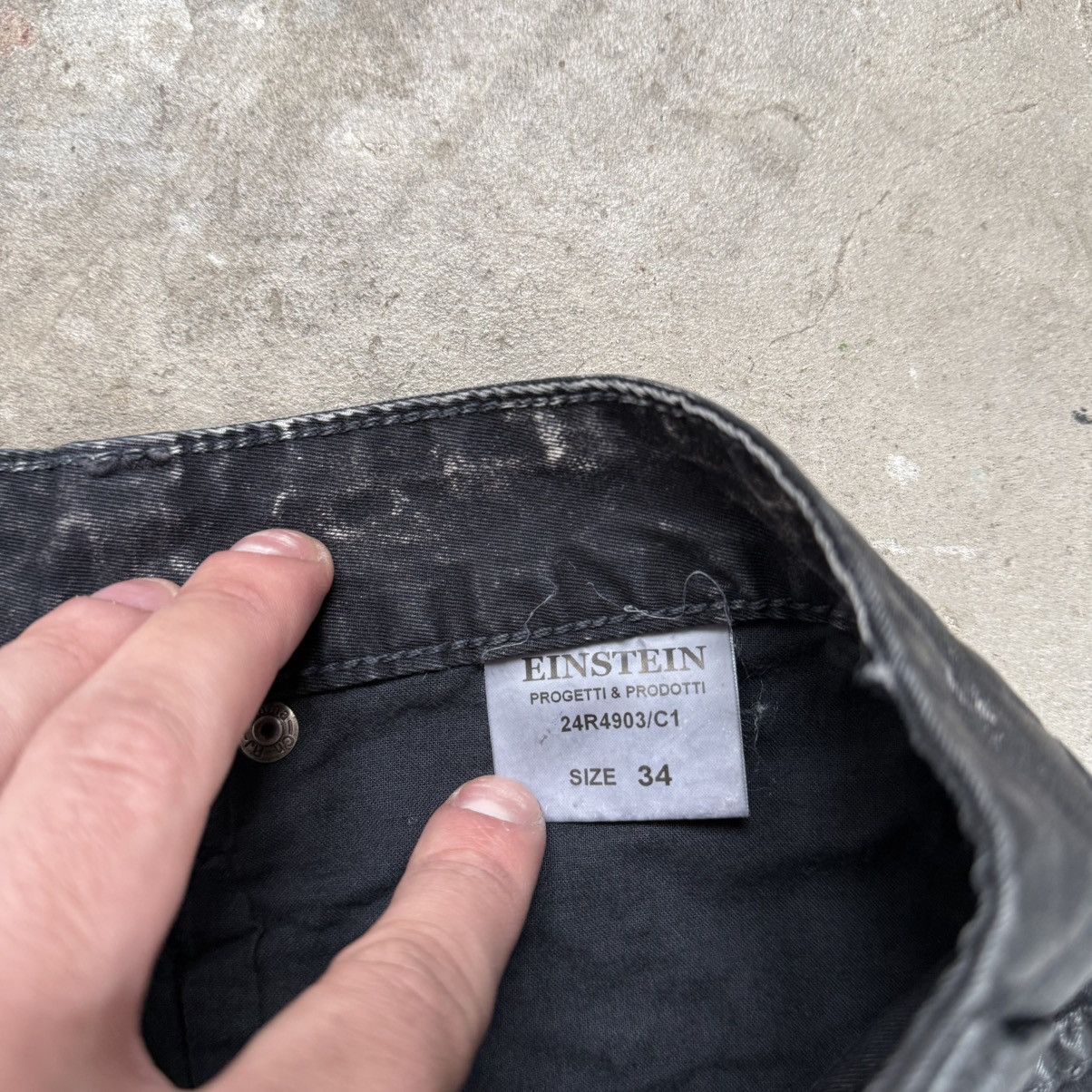 Le Grande Bleu (L.G.B.) Bray Steve Alan Opium Waxed Staked Pants Slim FIt Size US 34 / EU 50 - 10 Thumbnail