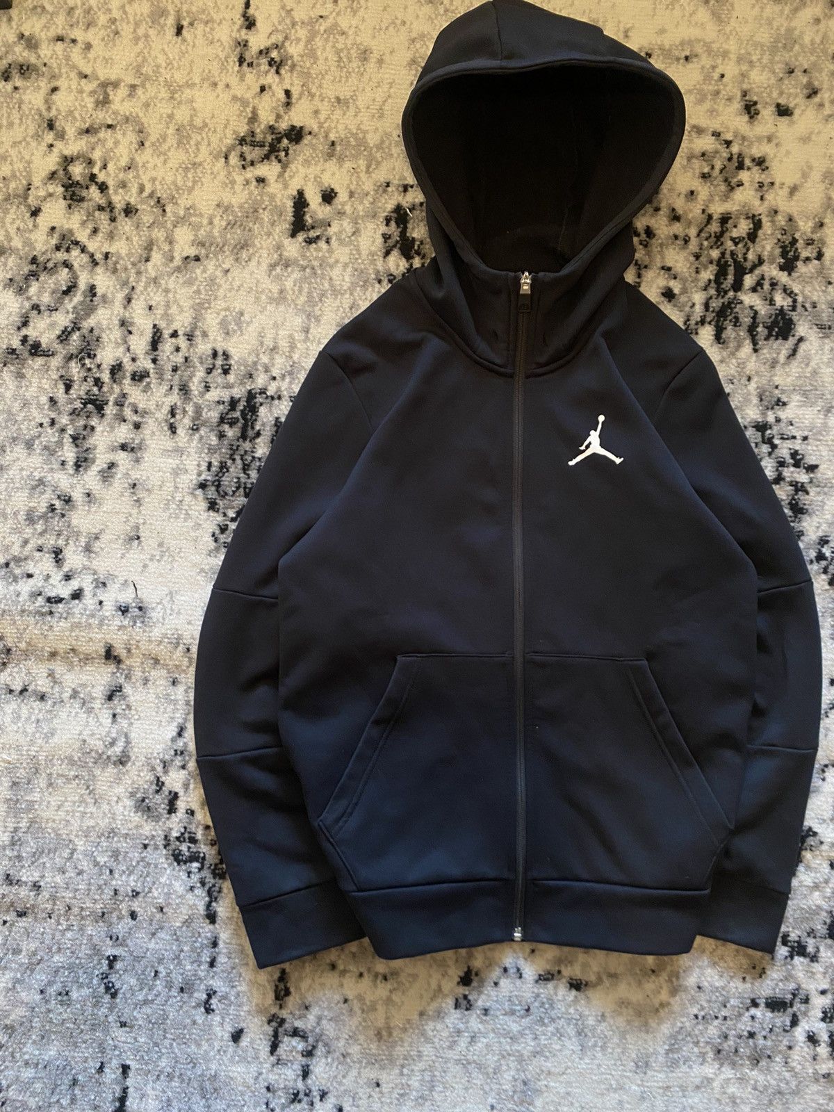 Jordan Brand × Vintage Vintage Basic Jordan Zip-Hoodie Boxy Fit Streetwear Y2k Size US S / EU 44-46 / 1 - 3 Thumbnail