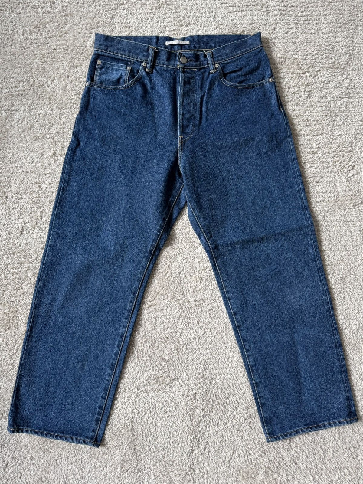 HATSKI HATSKI Wide Tapered Denim (HTK-22003) Used Wash Size 1 Size US 30 / EU 46 - 1 Thumbnail